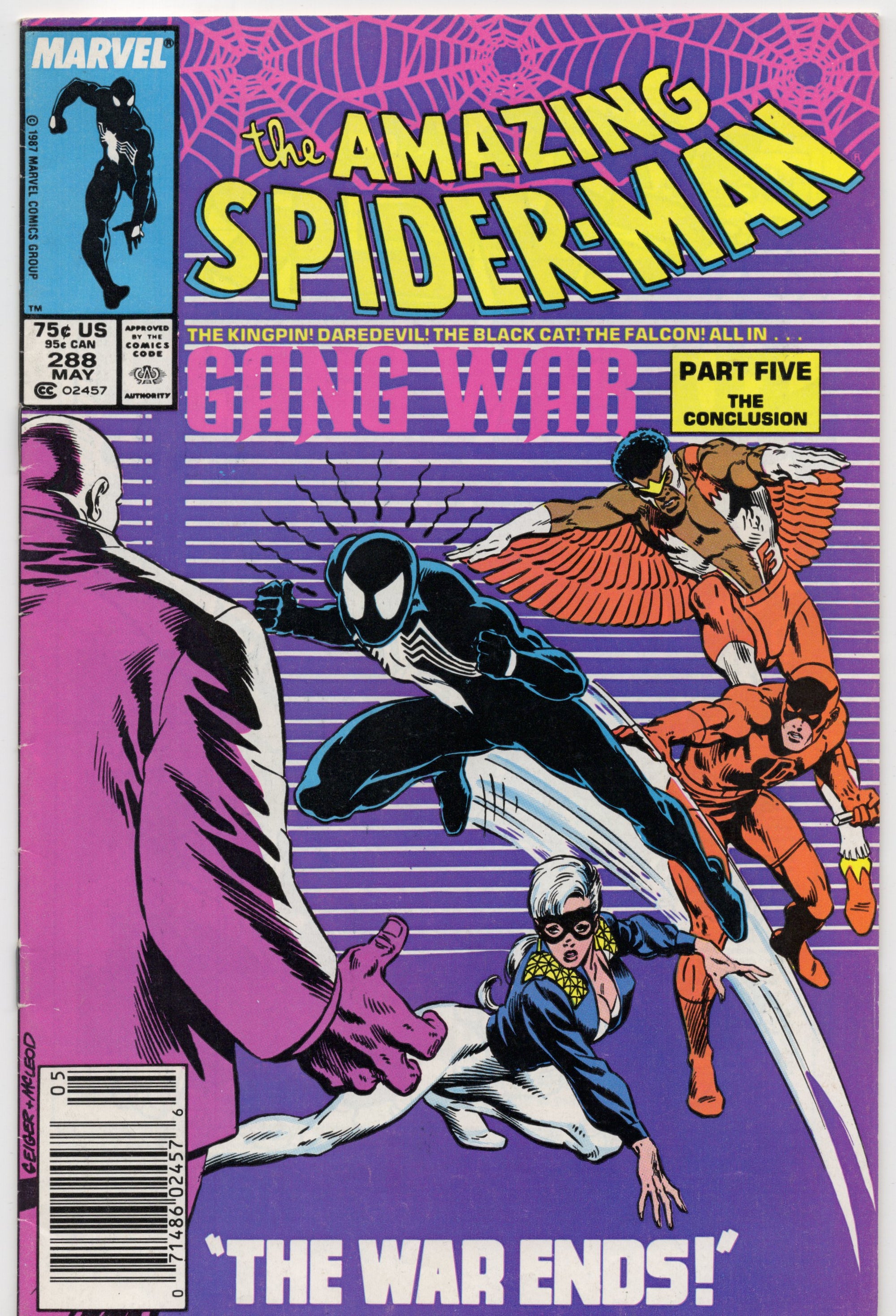 Amazing Spider-Man #288 (Newsstand Variant)