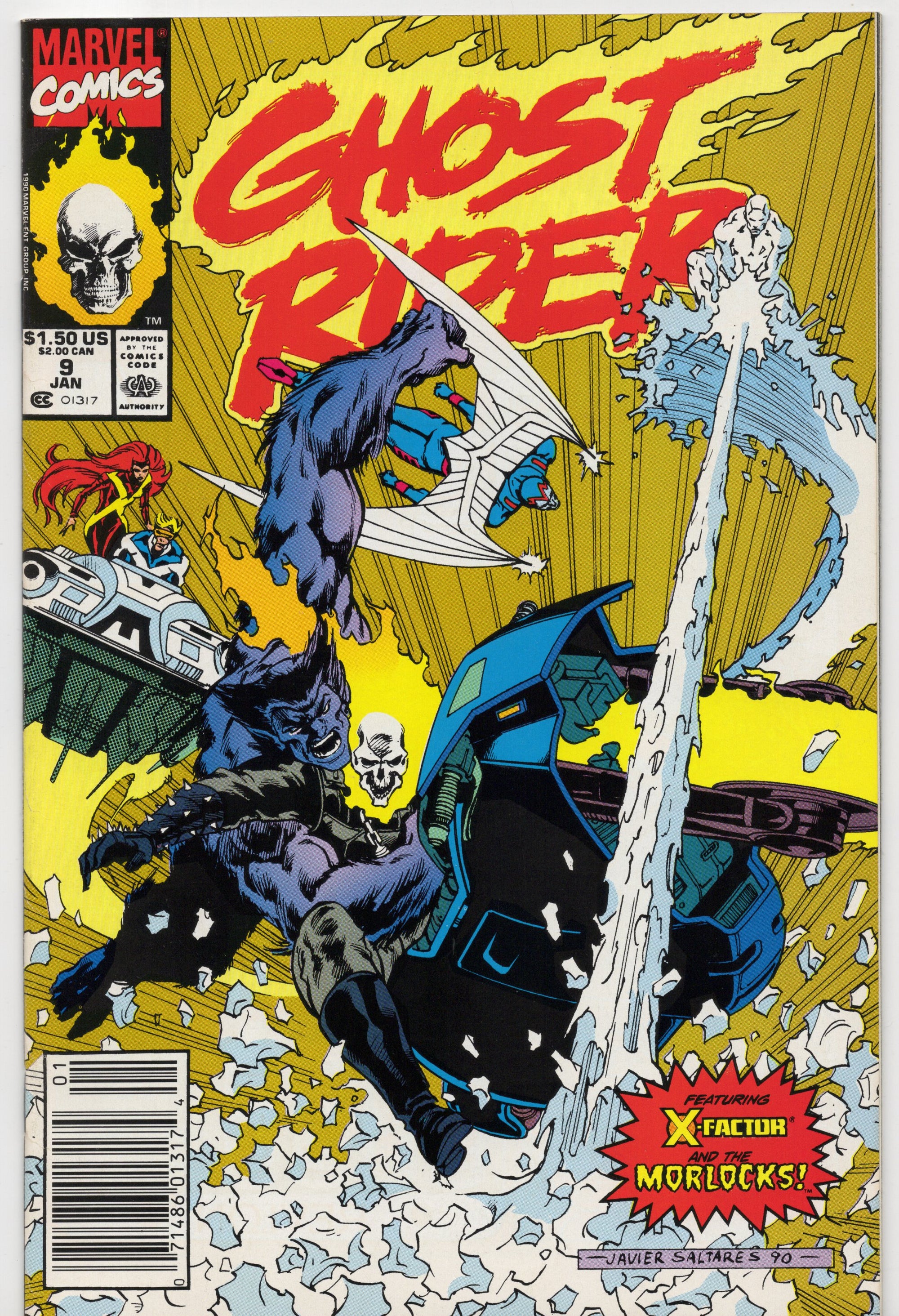 Ghost Rider #9 (Newsstand Variant)