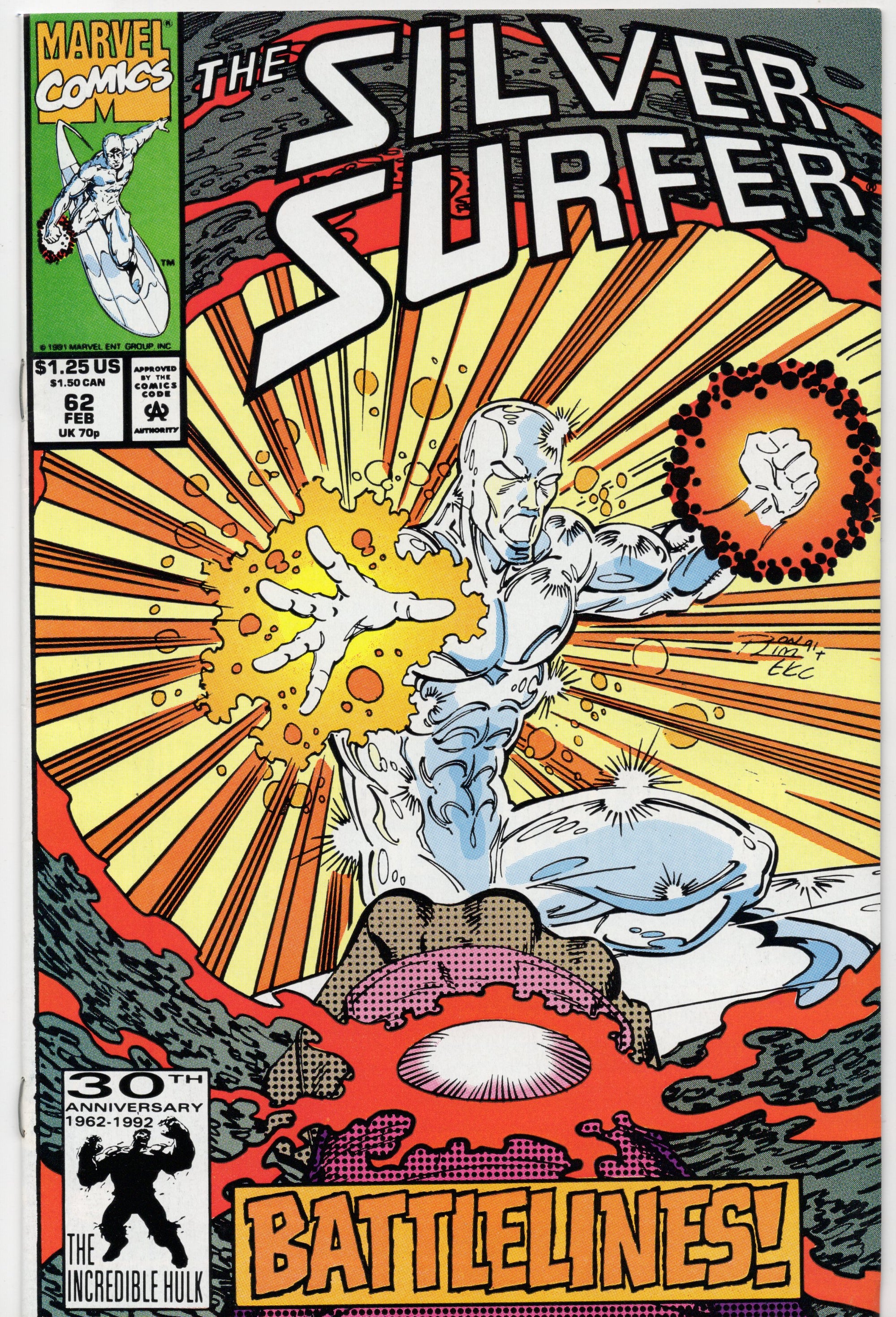 Silver Surfer #62