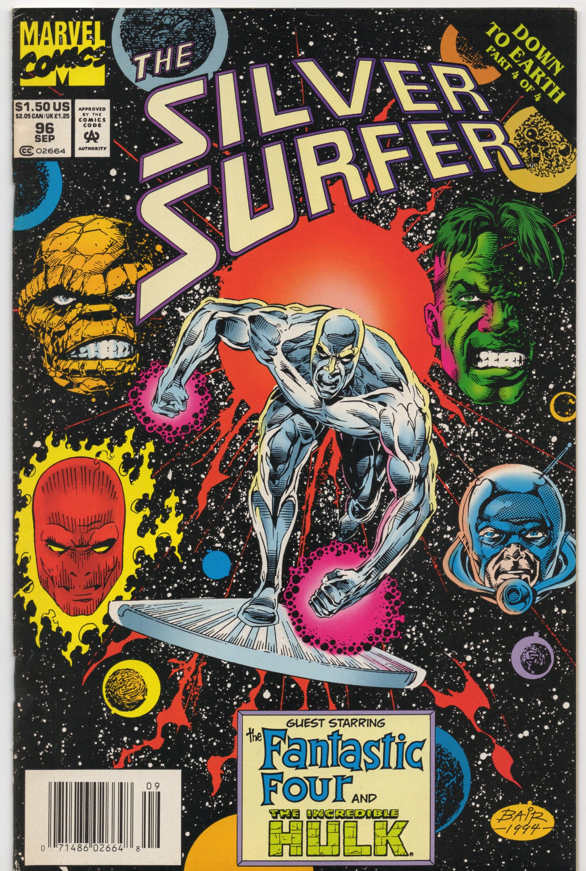 Silver Surfer #96 (Newsstand Variant)