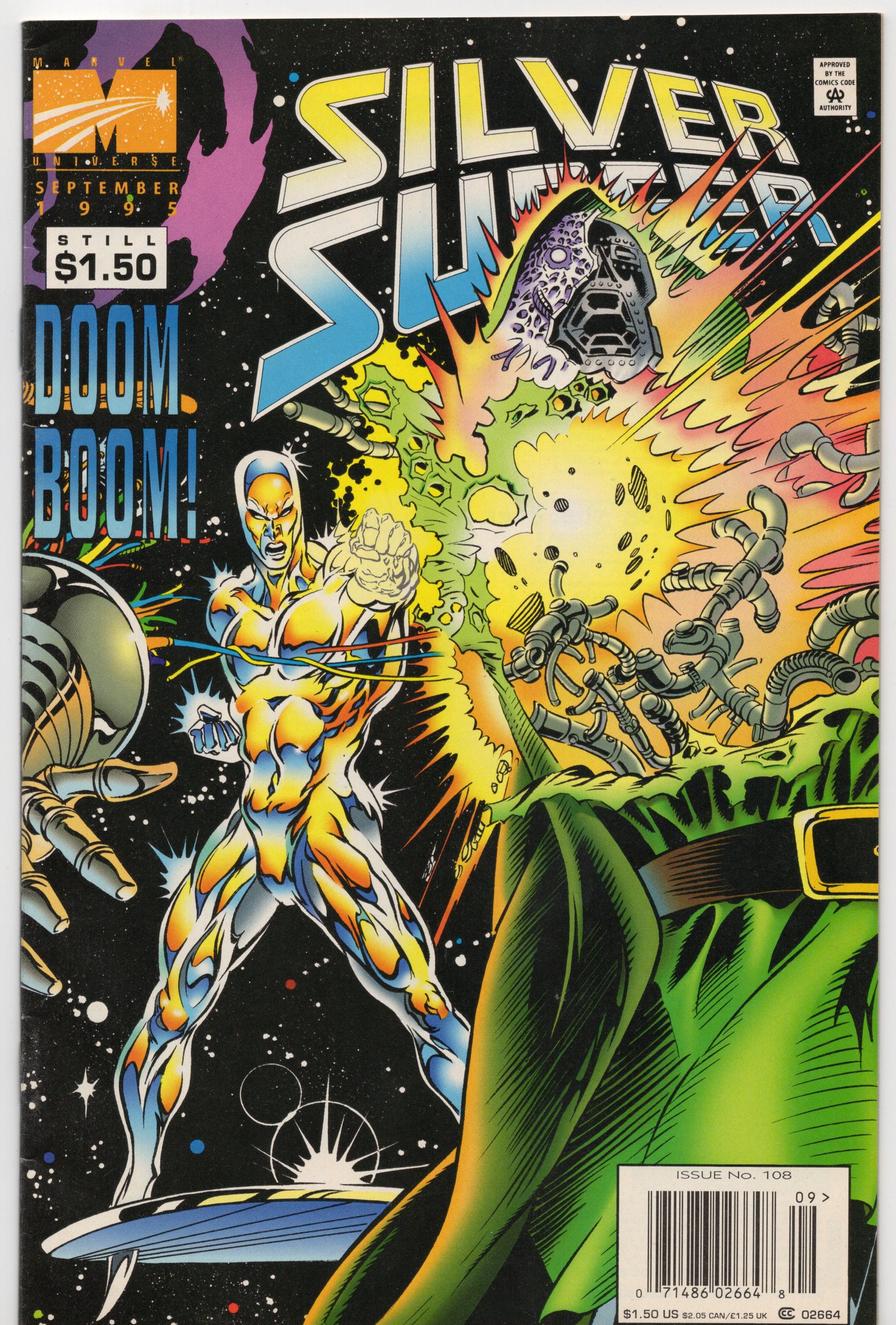 Silver Surfer #108 (Newsstand variant)