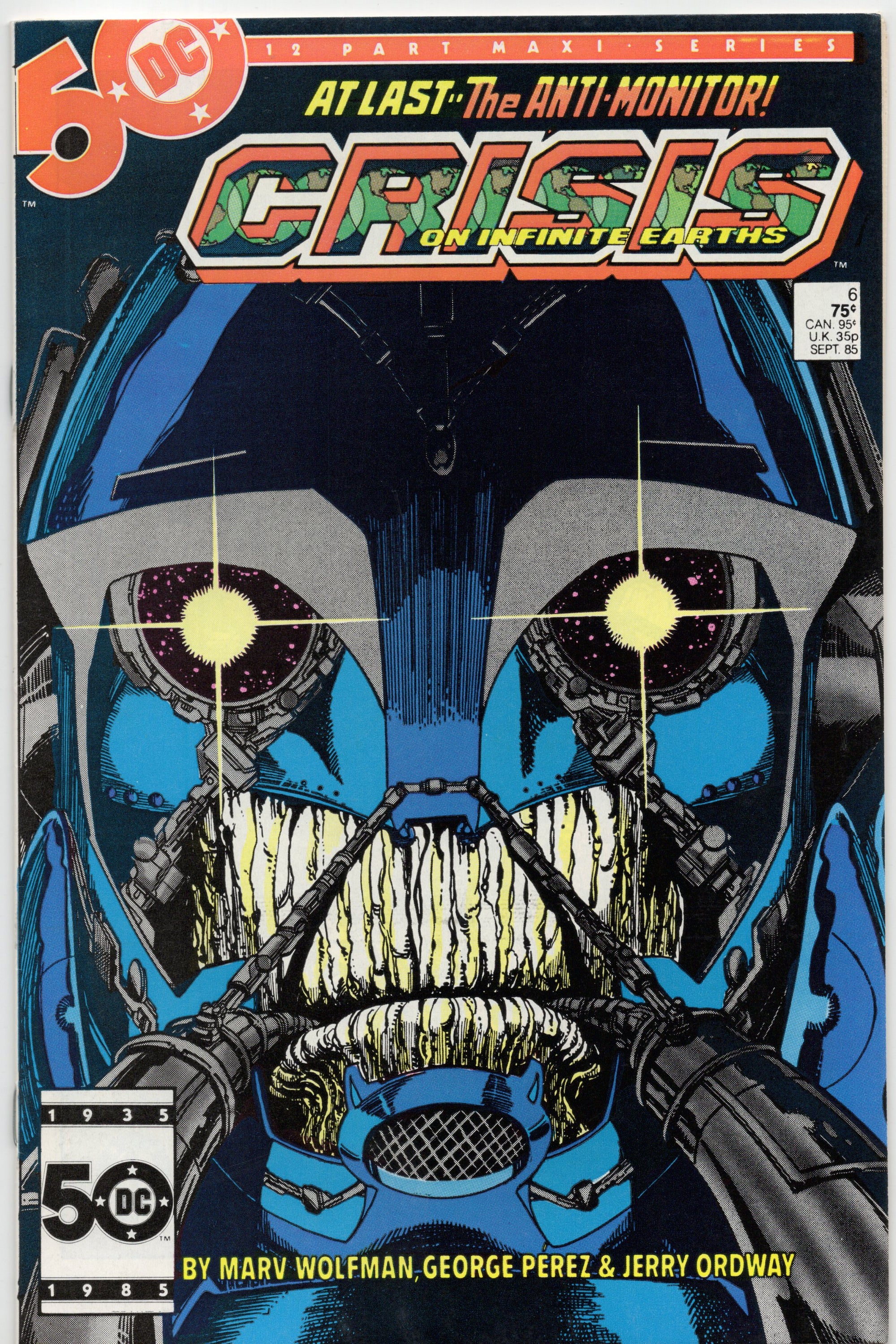 Crisis on Infinite Earths #6