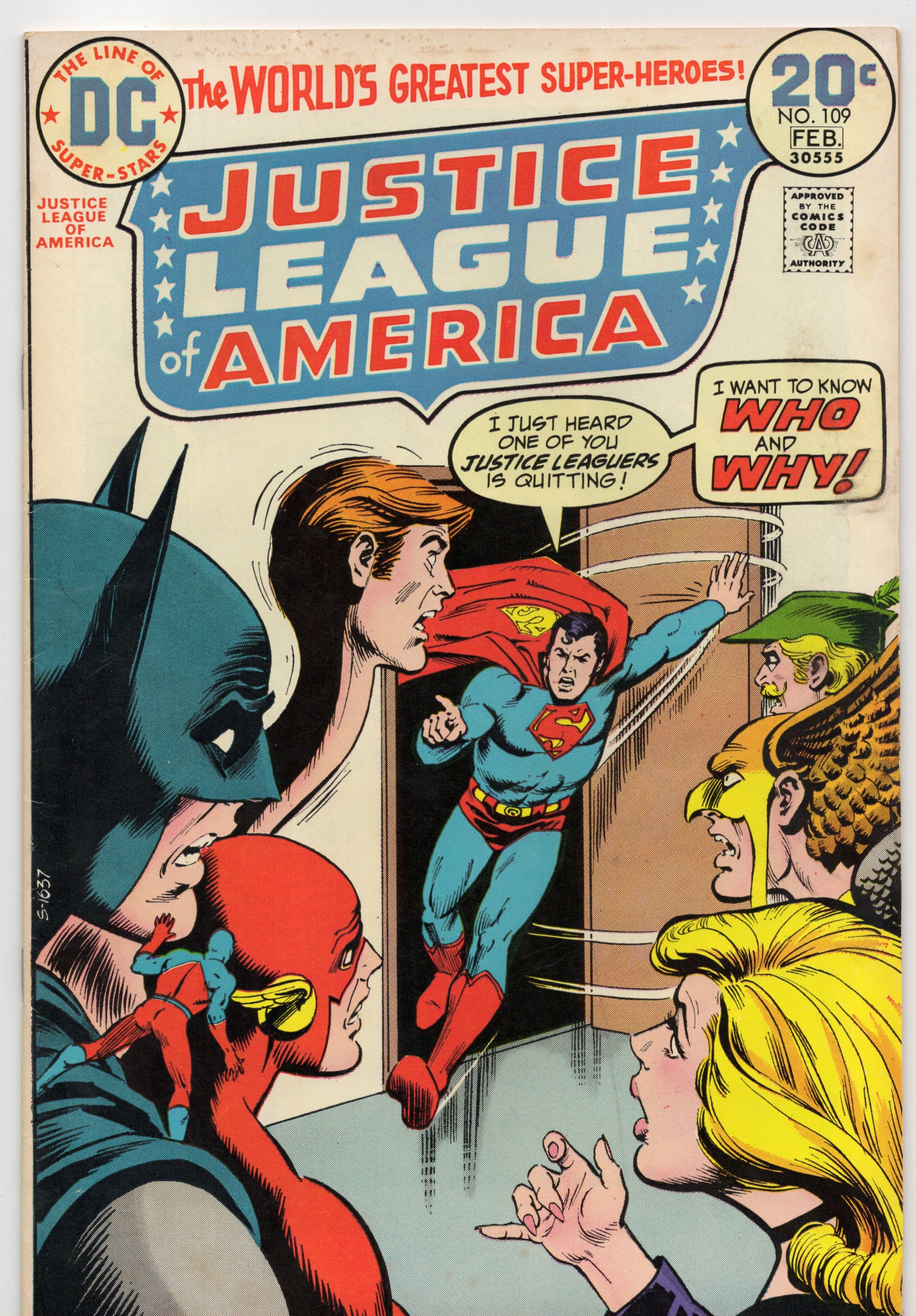 Justice League of America #109
