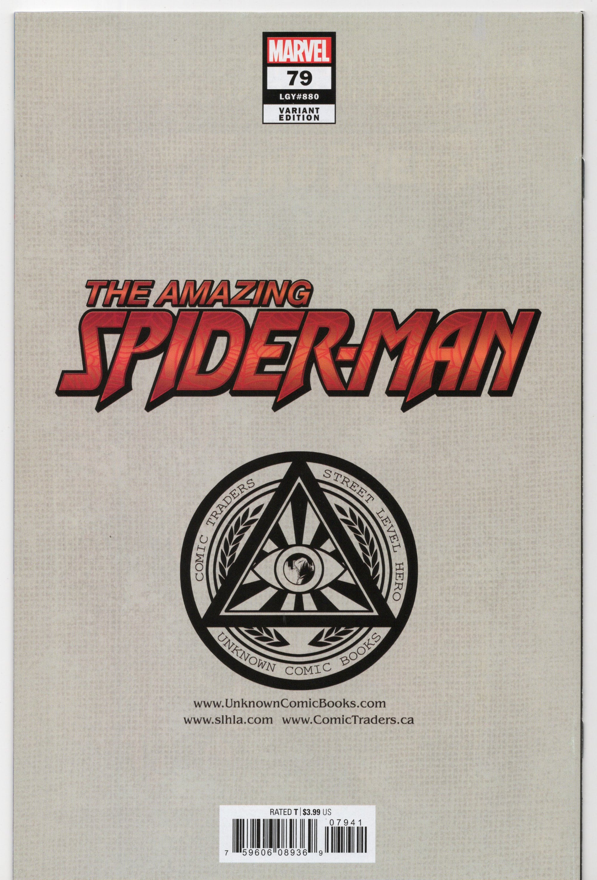 Amazing Spider-Man #79 (Unknown Comics variant)