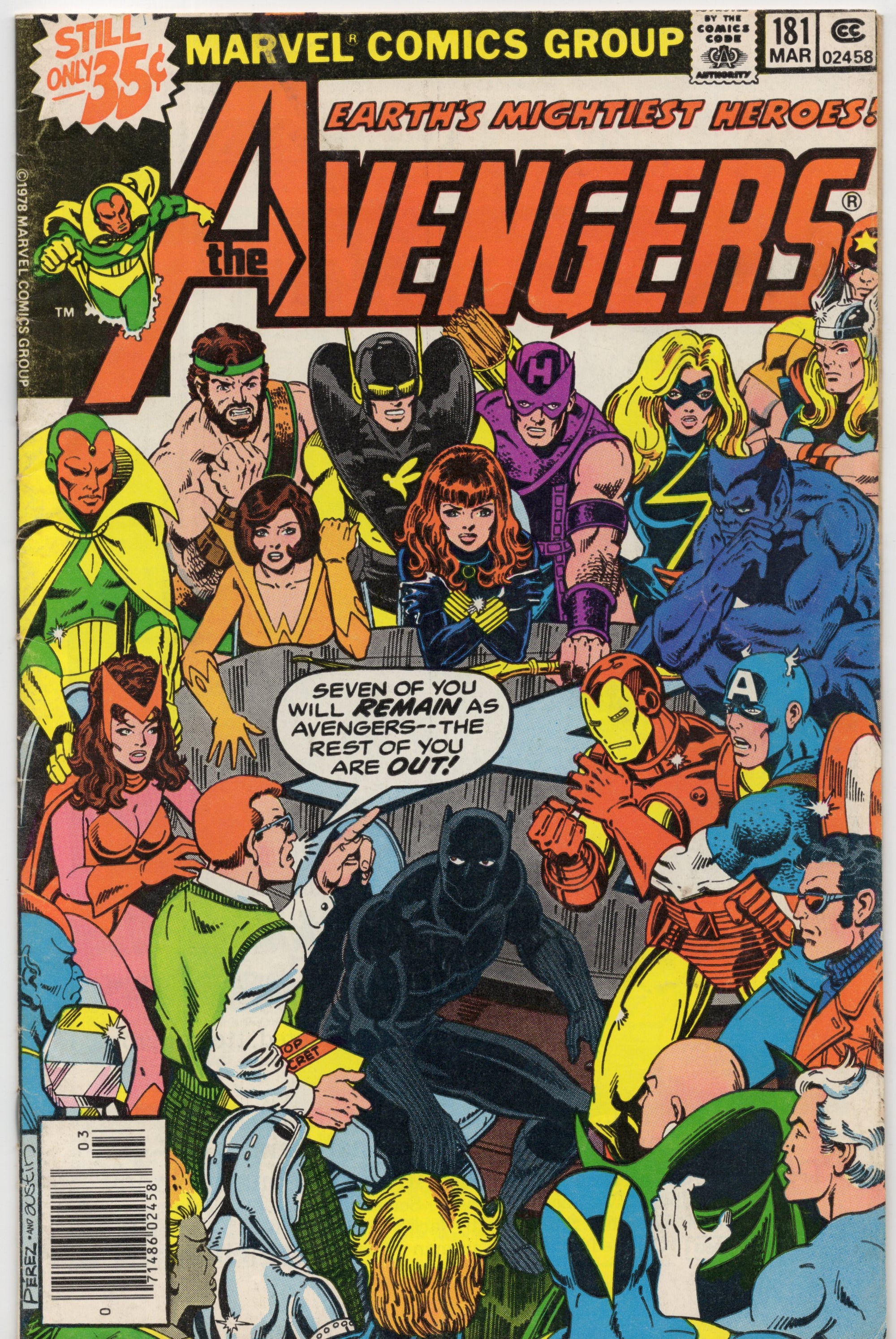 Avengers #181
