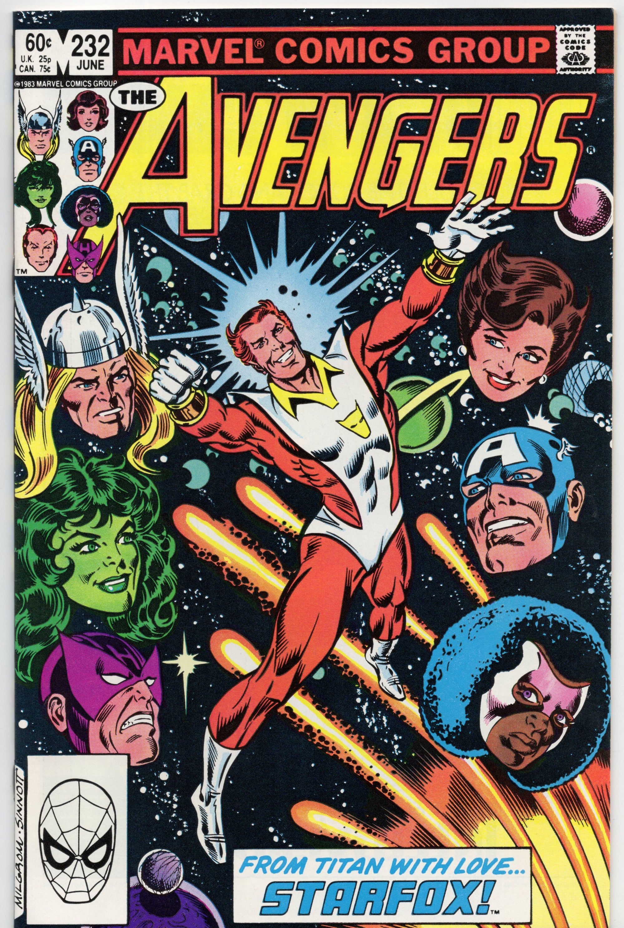 Avengers #232
