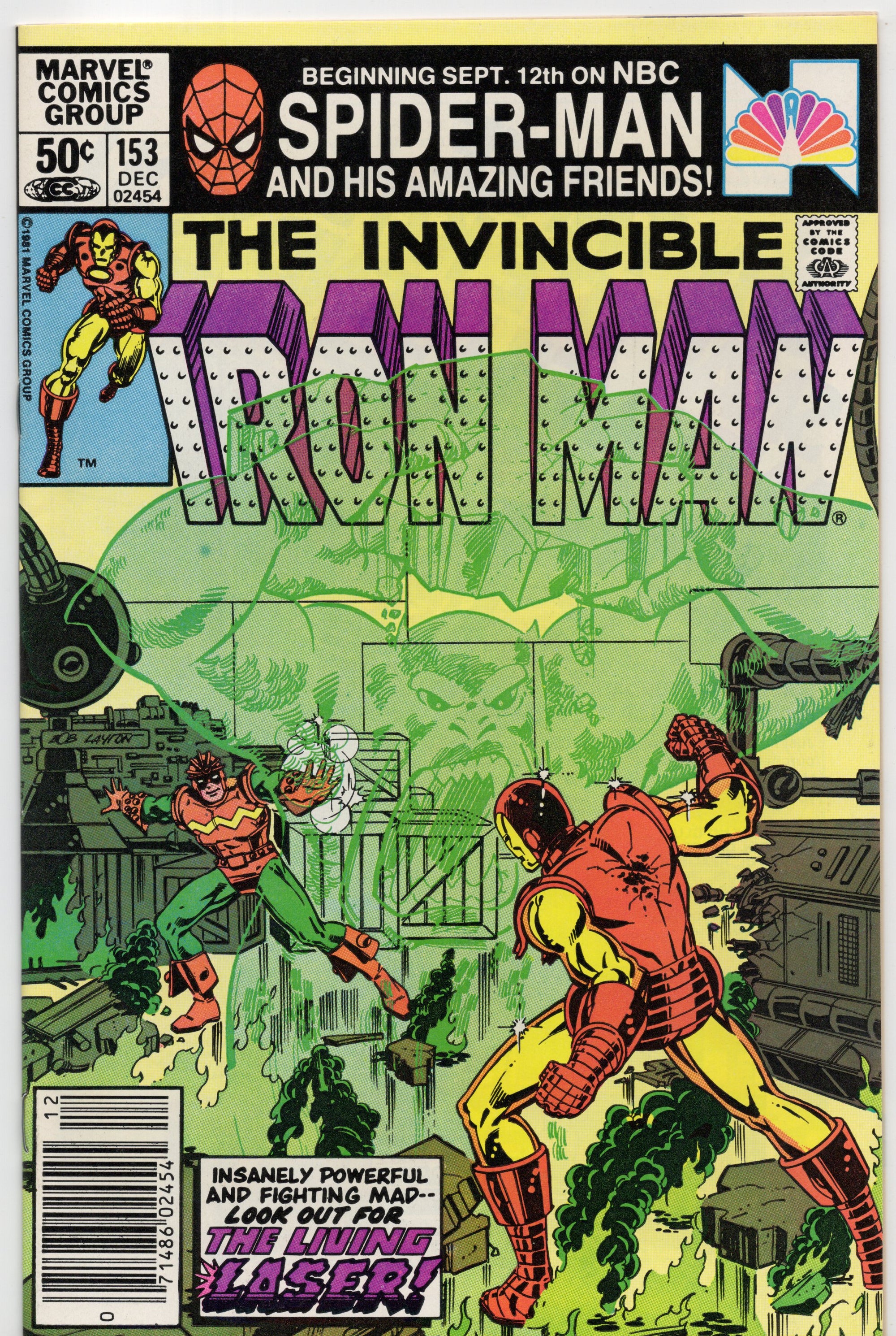 Iron Man #153 (Newsstand Variant)
