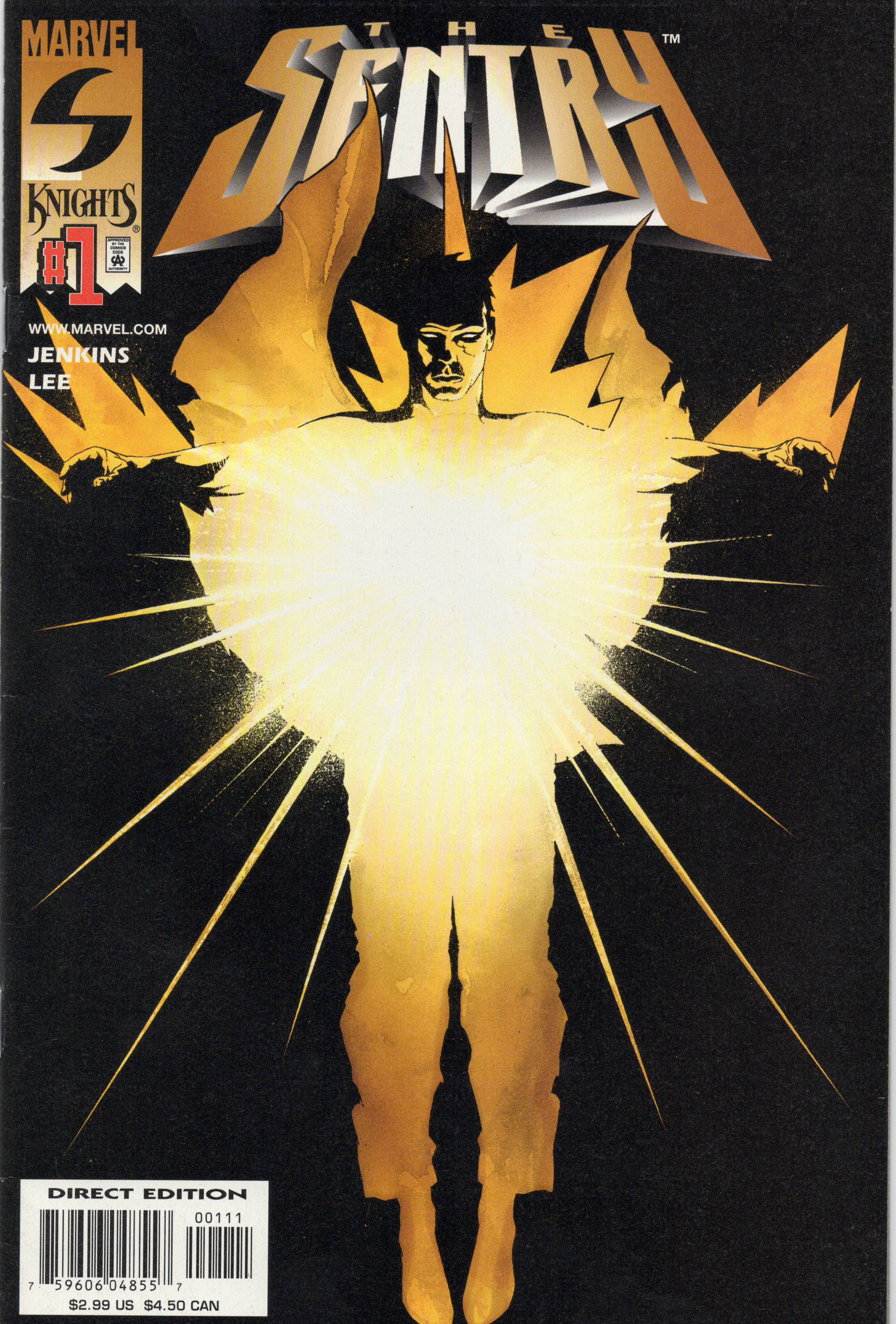 The Sentry 1 comic book, front view