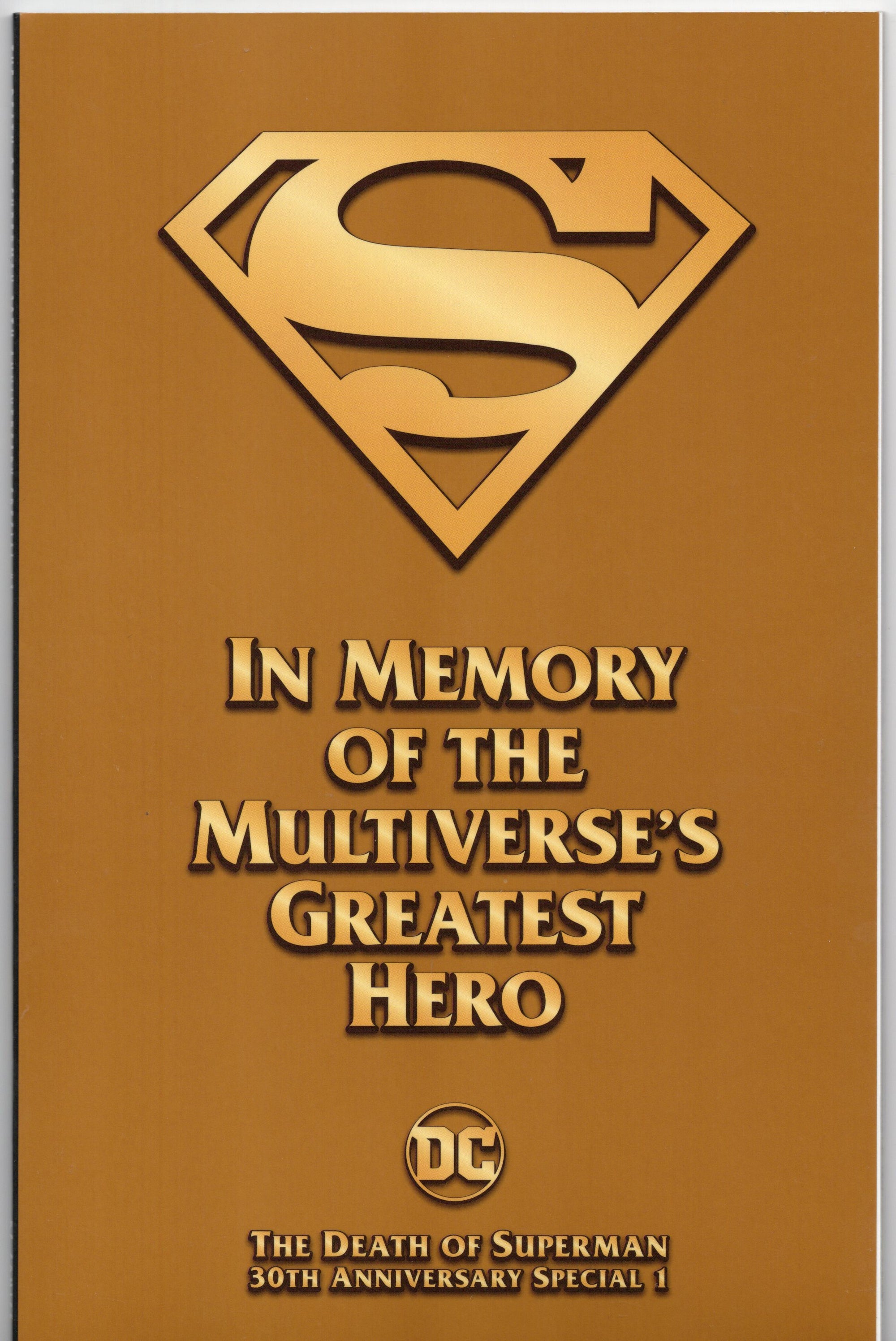 Death of Superman 30th Anniversary Special #1 (Variant)