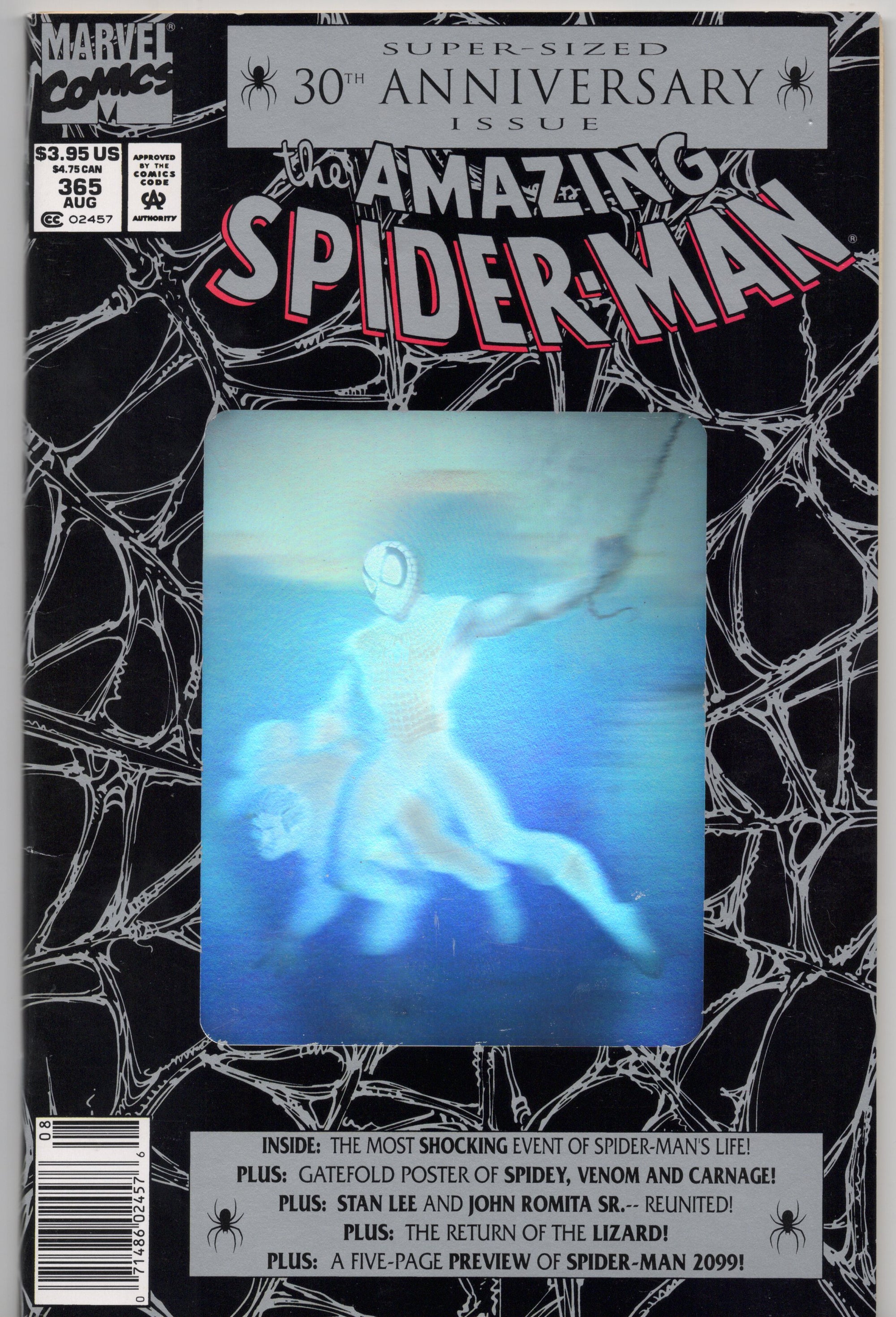 Amazing Spider-Man #365 (Newsstand Variant)