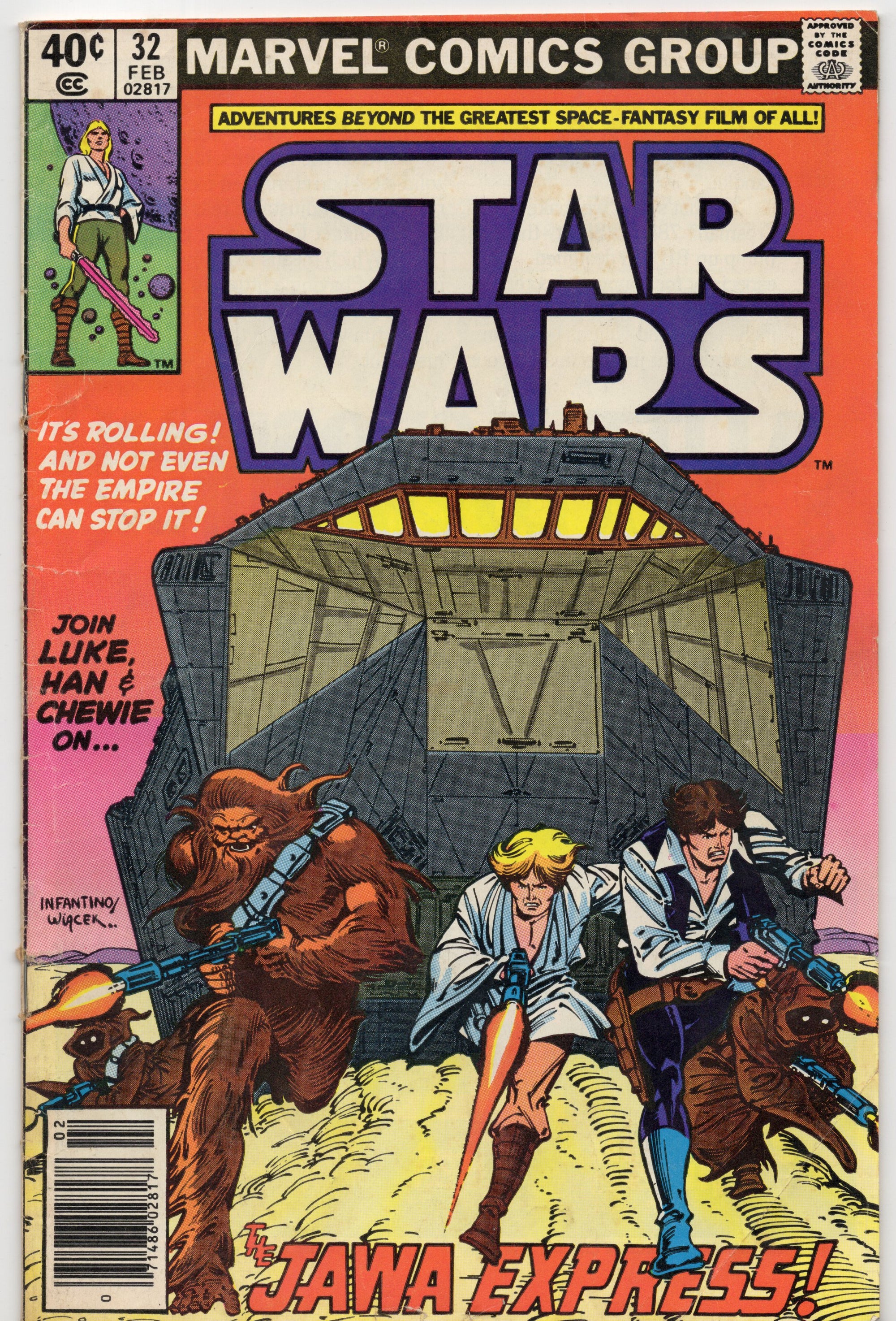 Star Wars #32 (Newsstand Variant)