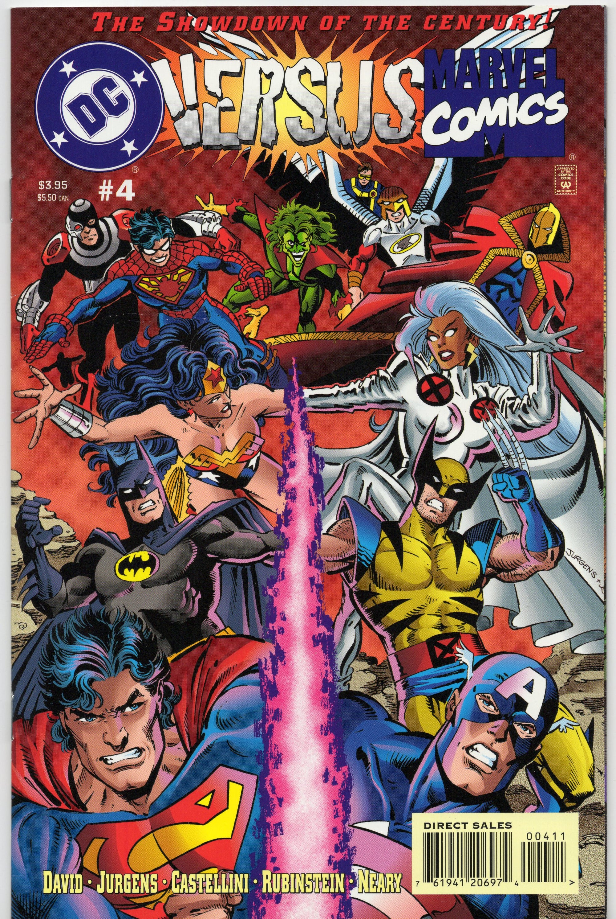 DC vs. Marvel Comics #4