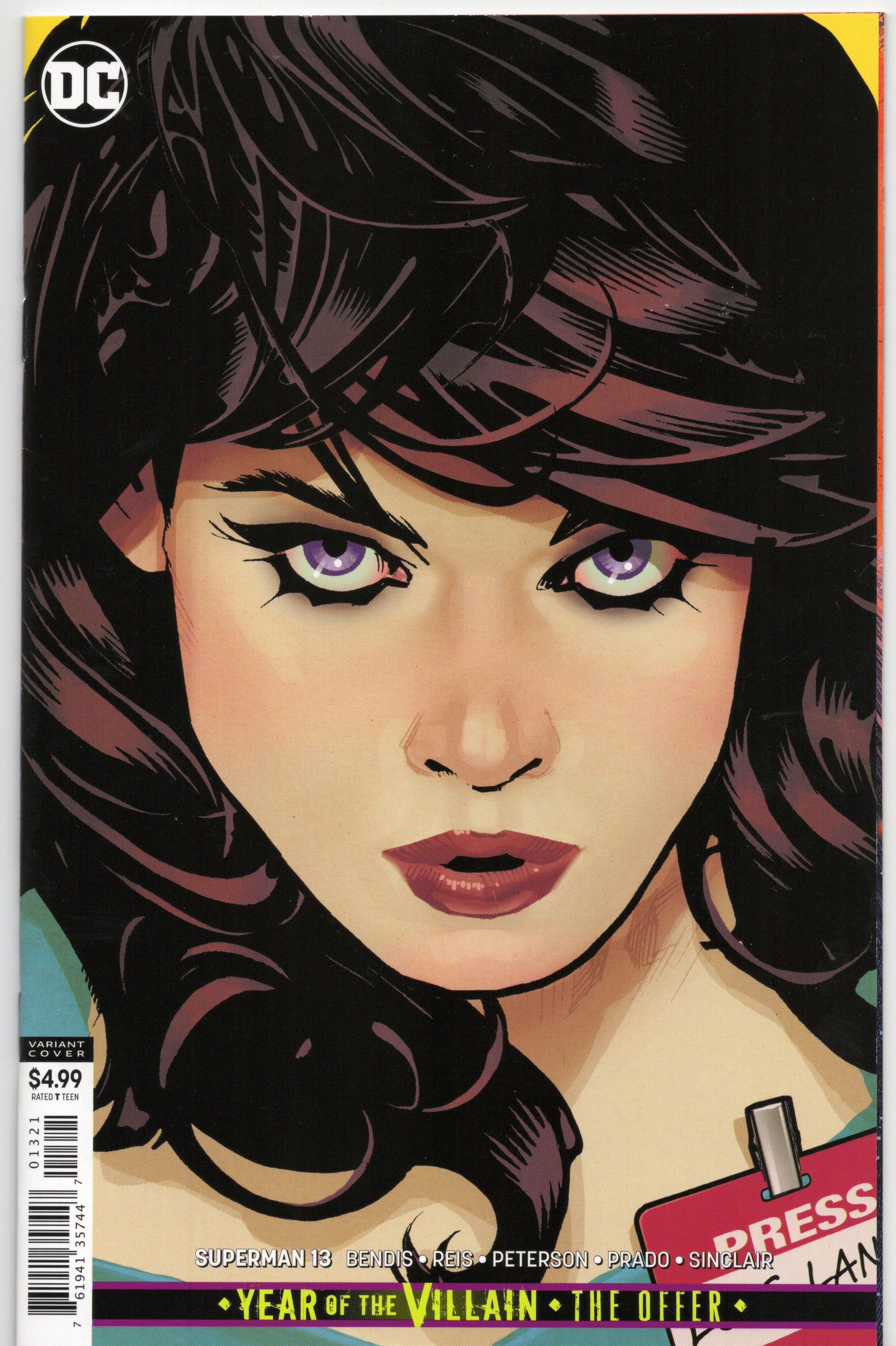 Superman #13 (Hughes variant)