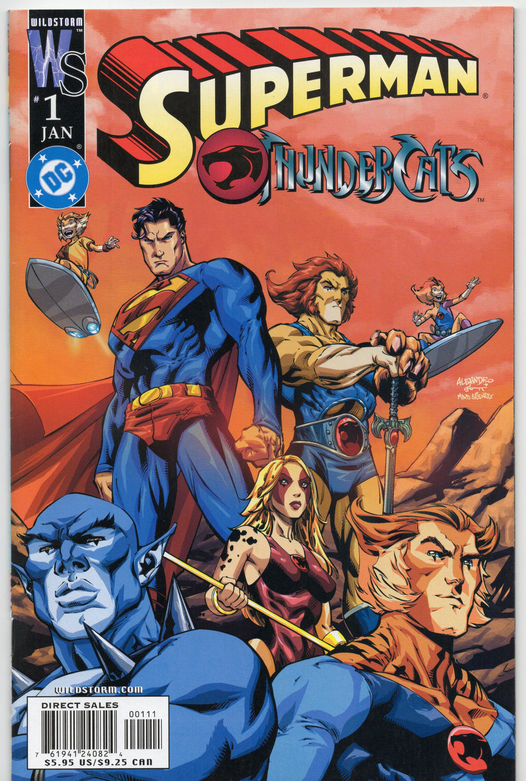 Superman / Thundercats #1