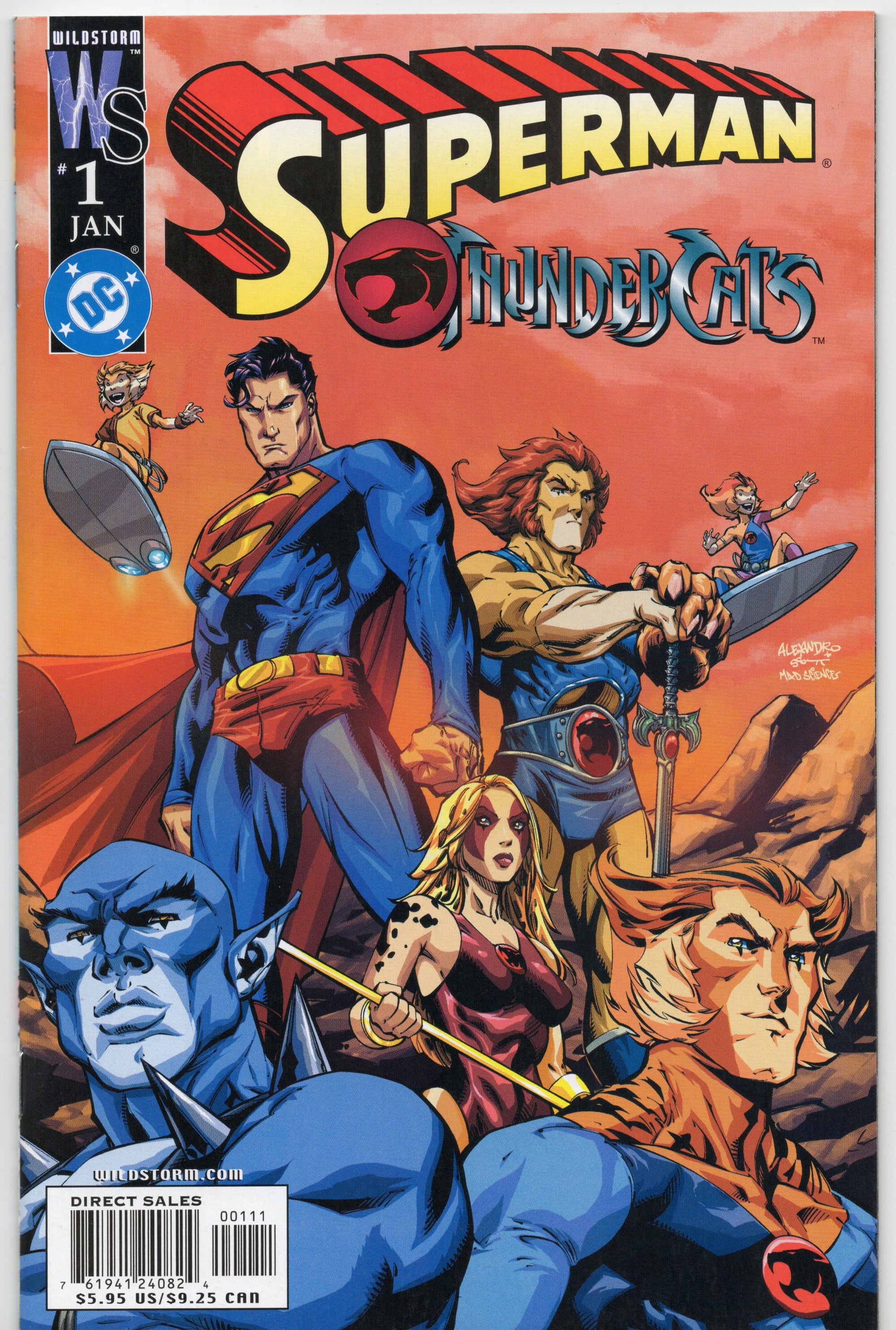 Superman / Thundercats #1