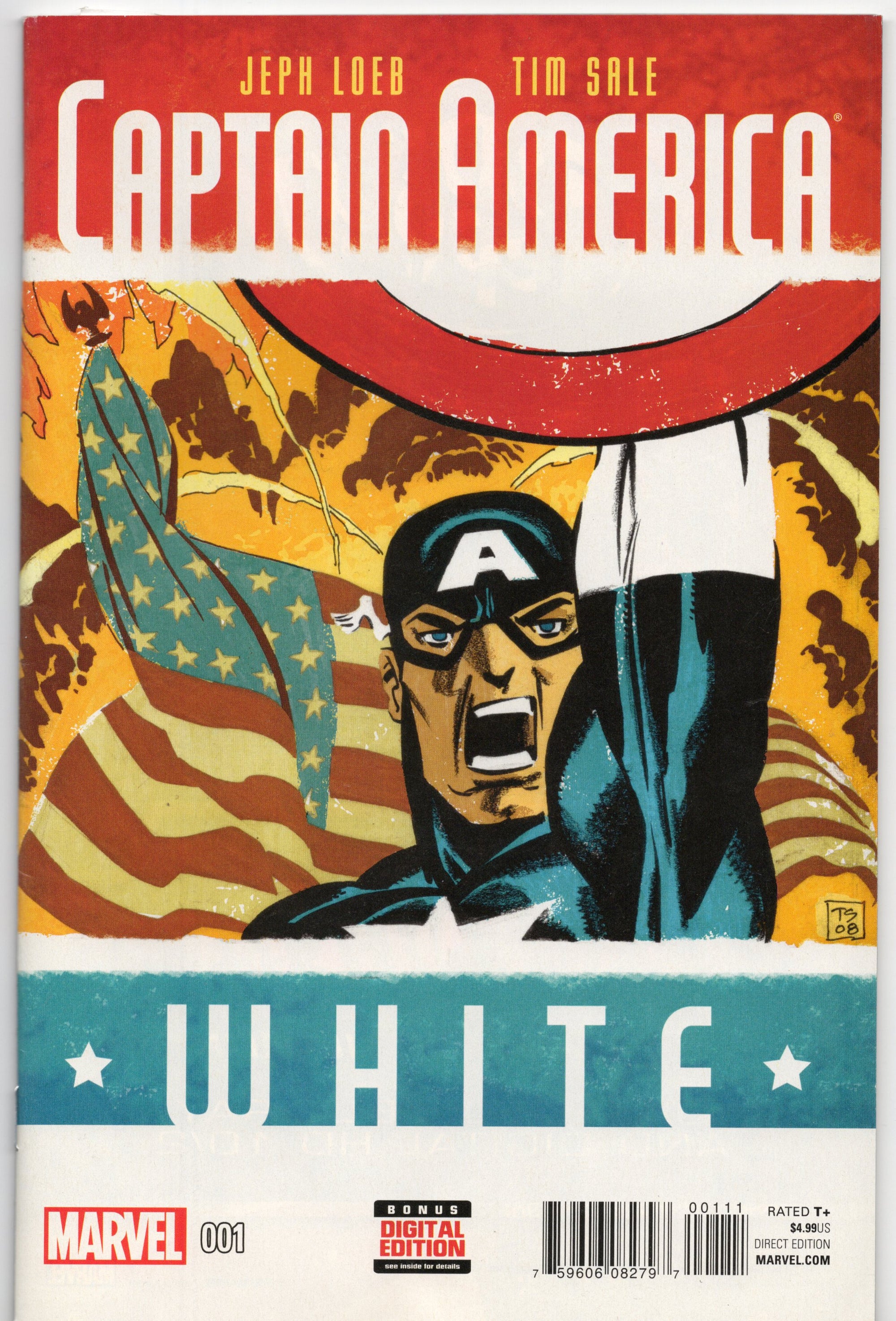 Captain America: White #1