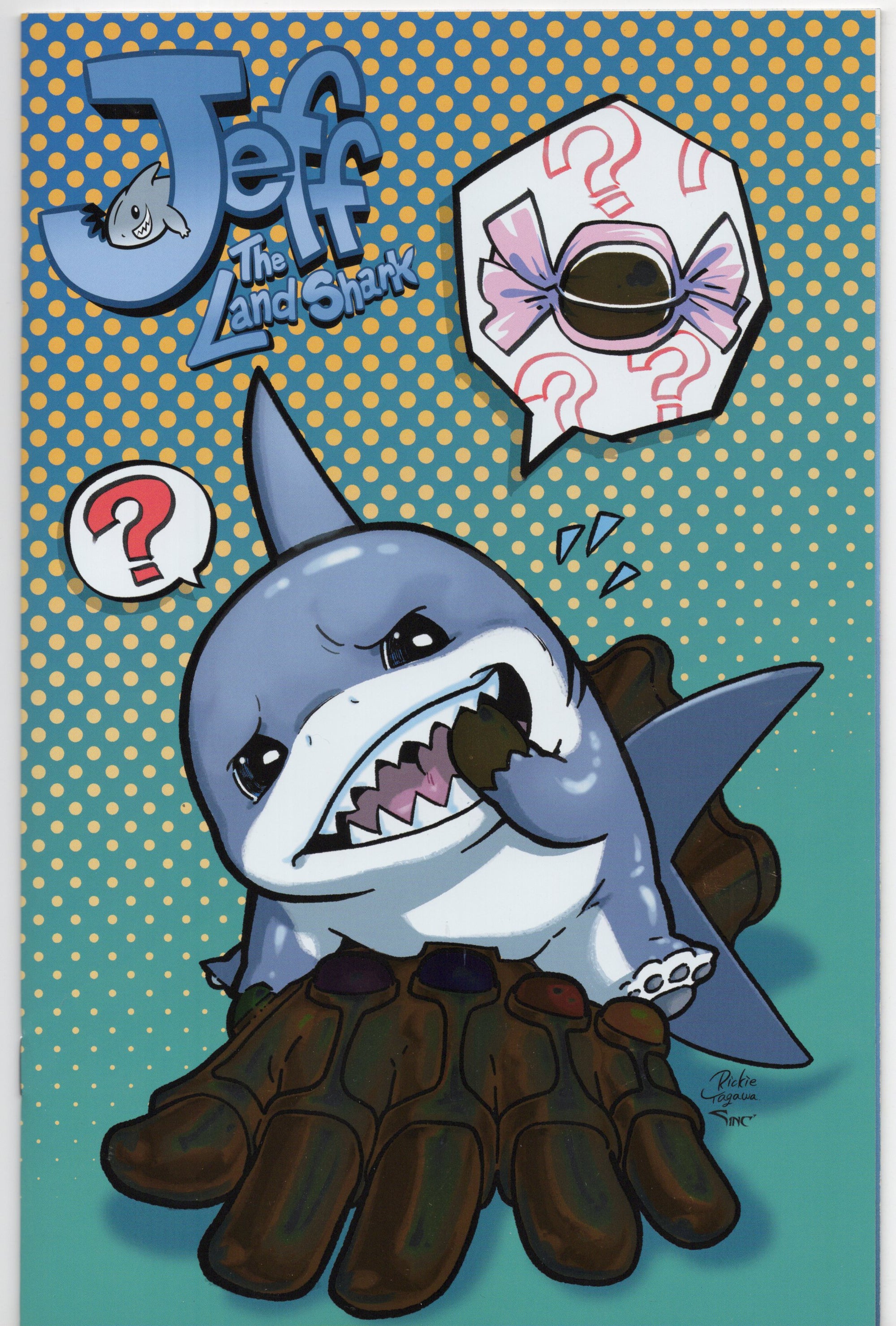 Jeff the Land Shark #1 (Rickie Yagawa Foil Variant)