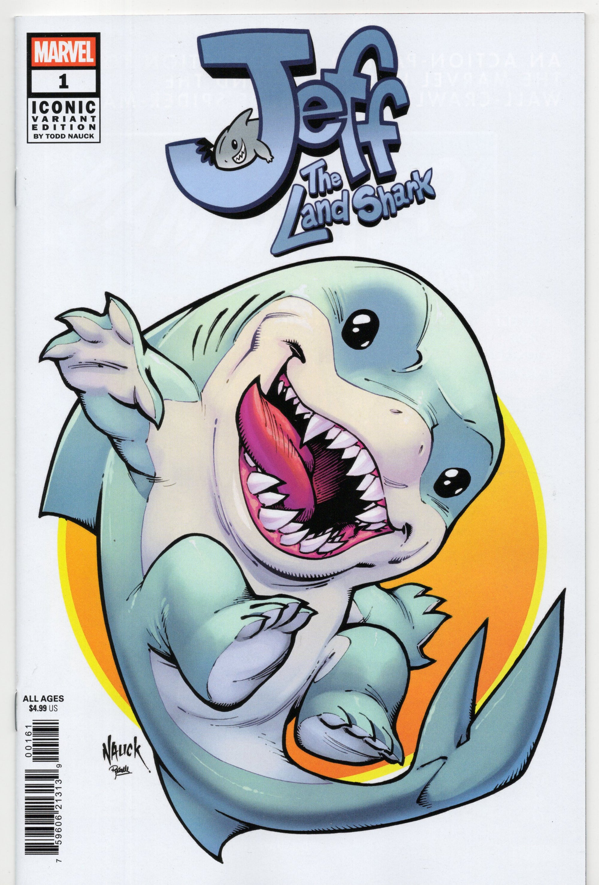 Jeff the Land Shark #1 (Todd Nauck Iconic Variant)