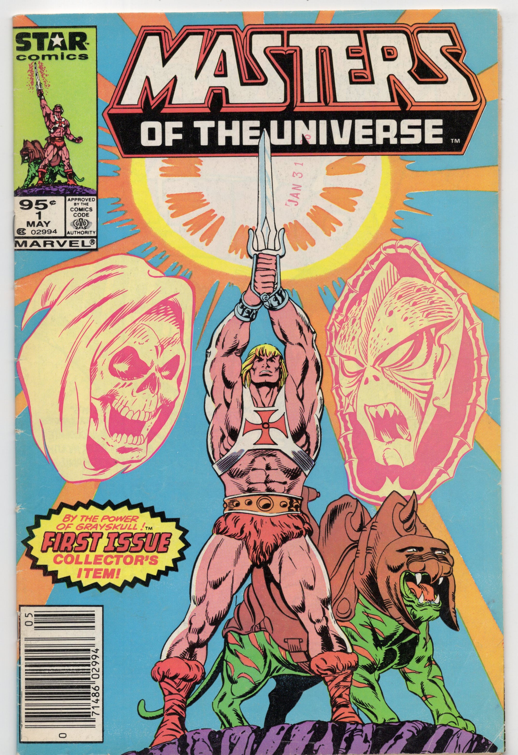 Masters of the Universe #1 (Canadian Price Variant)