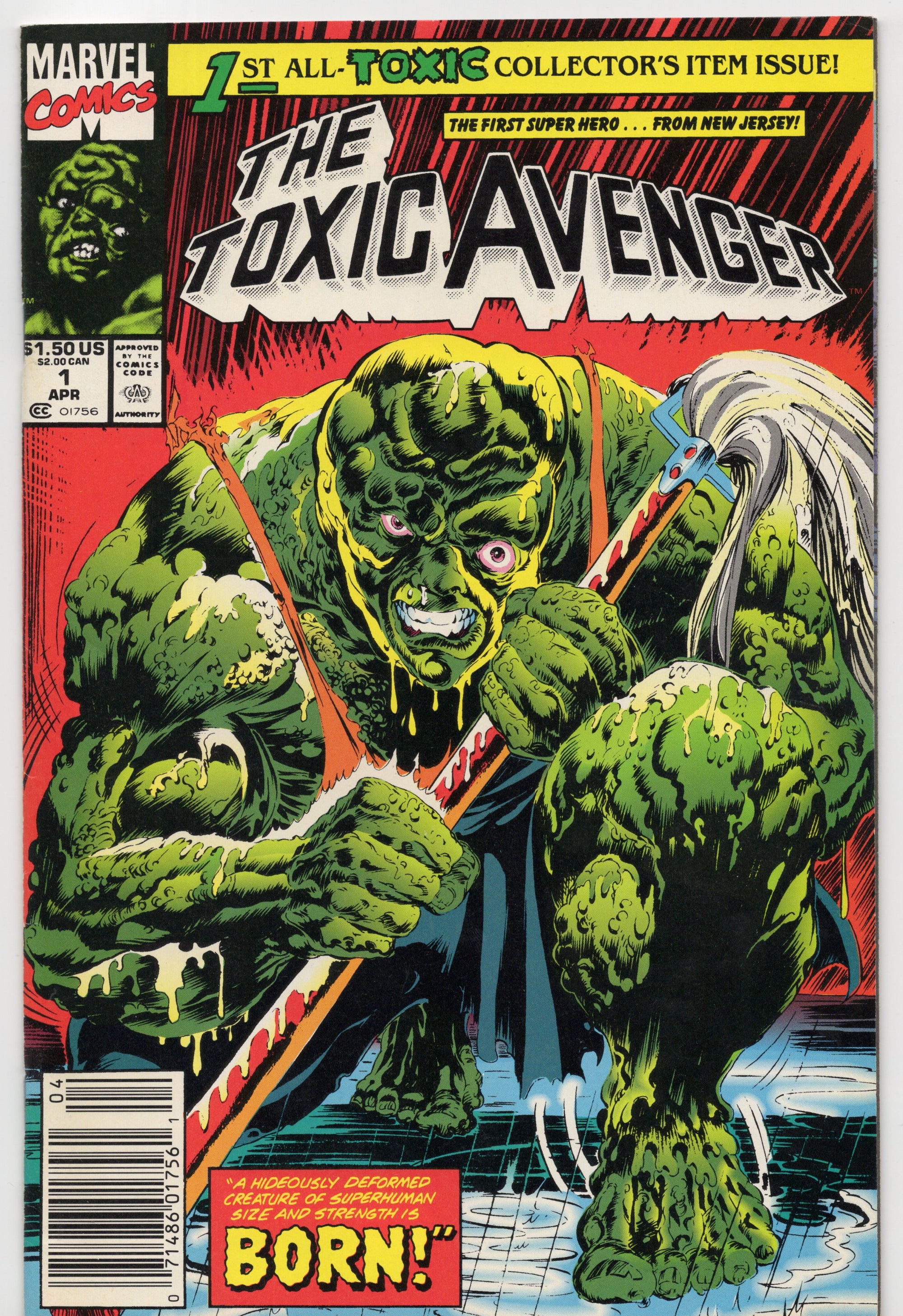 Toxic Avenger #1 (Newsstand Variant)