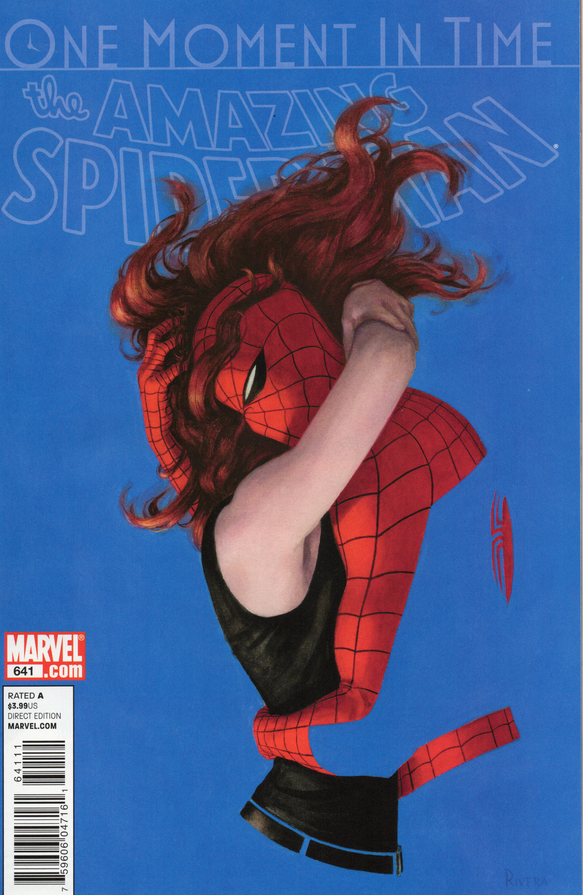 Amazing Spider-Man issue 641, front view of comic