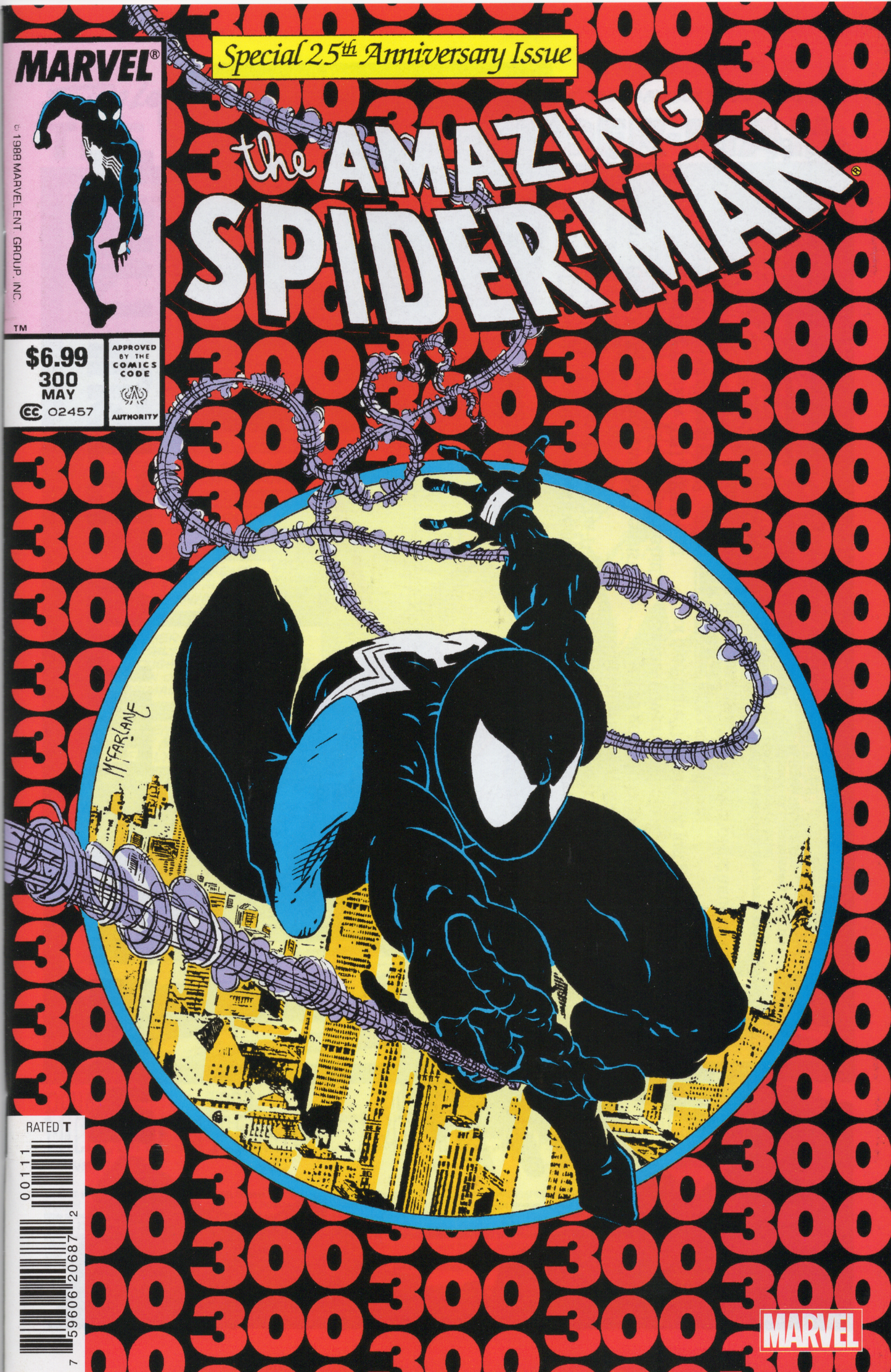 Amazing Spider-Man issue 300 facsimile edition, front view