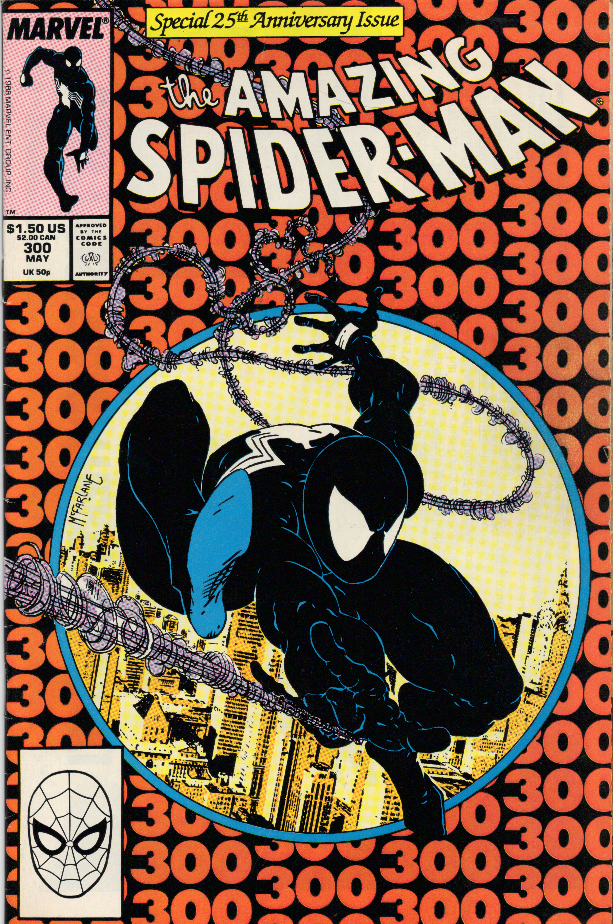 Amazing Spider-Man 300 comic book, front view