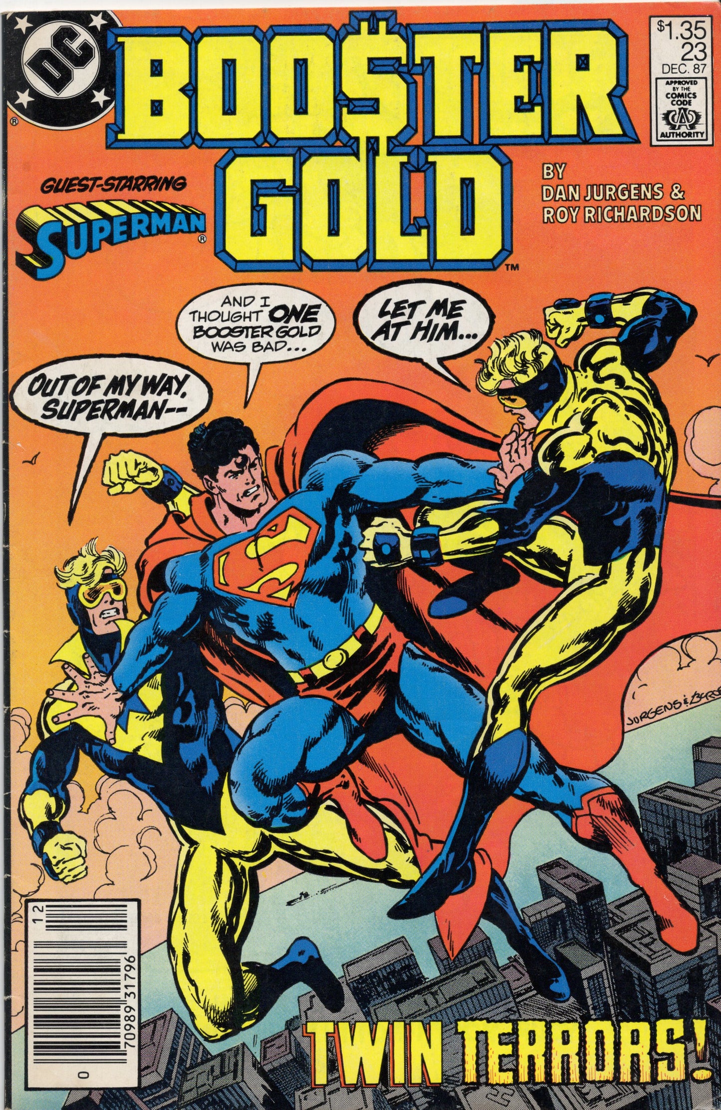 Booster Gold #23 (Canadian)