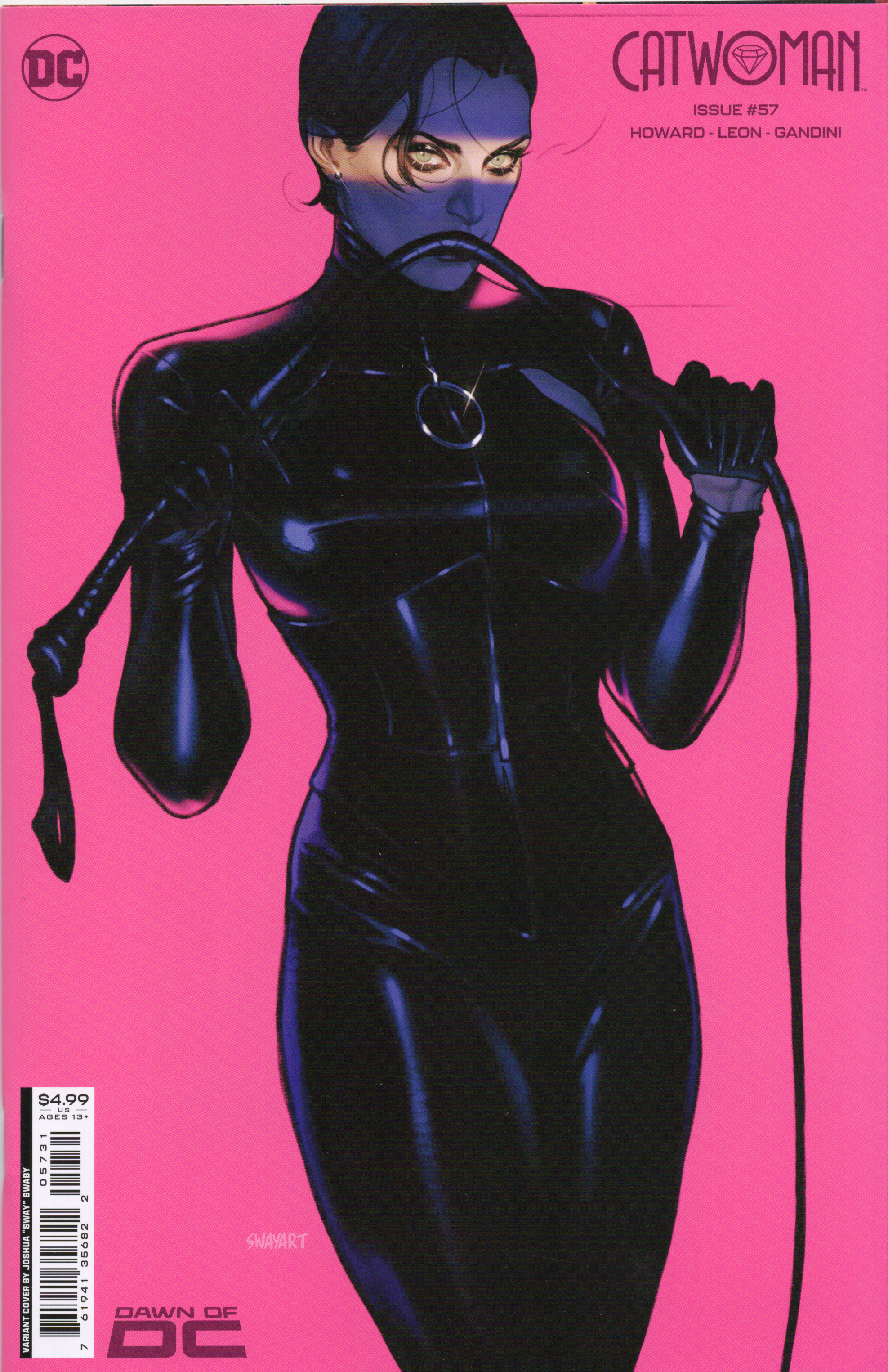 Catwoman #57 (Swaby variant)