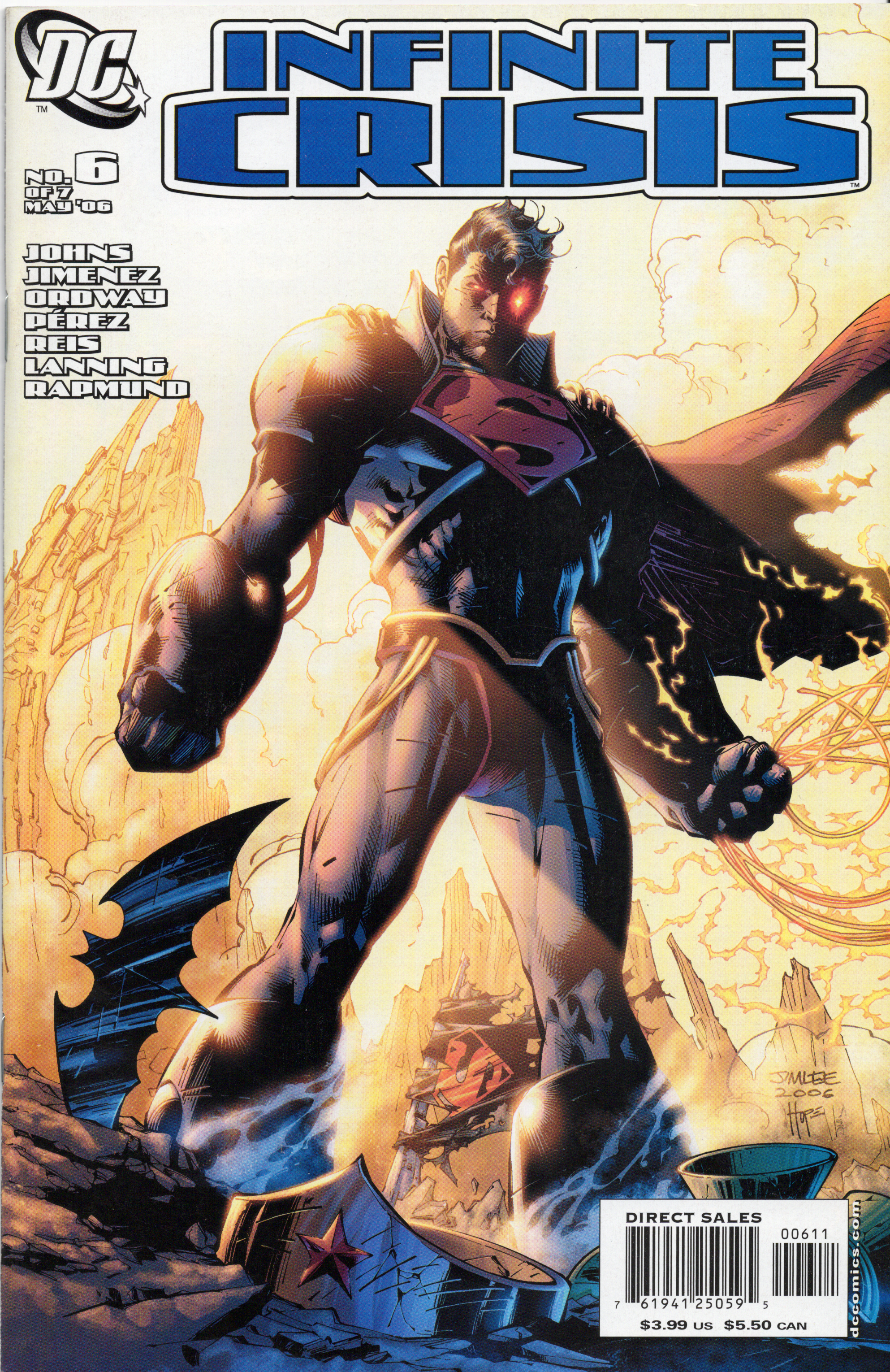 Infinite Crisis #6 (Jim Lee variant)