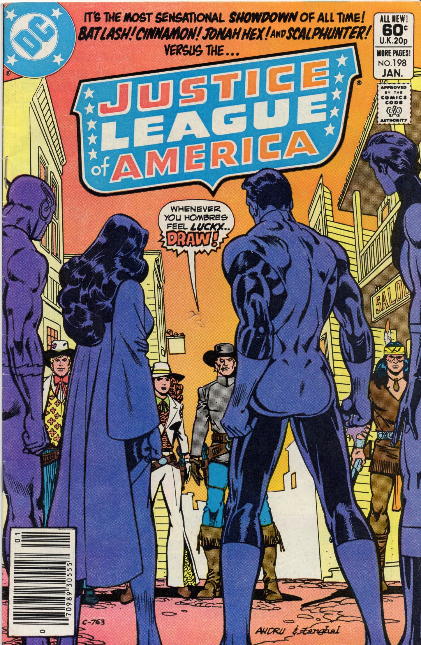 Justice League of America #198 (Newsstand Edition)