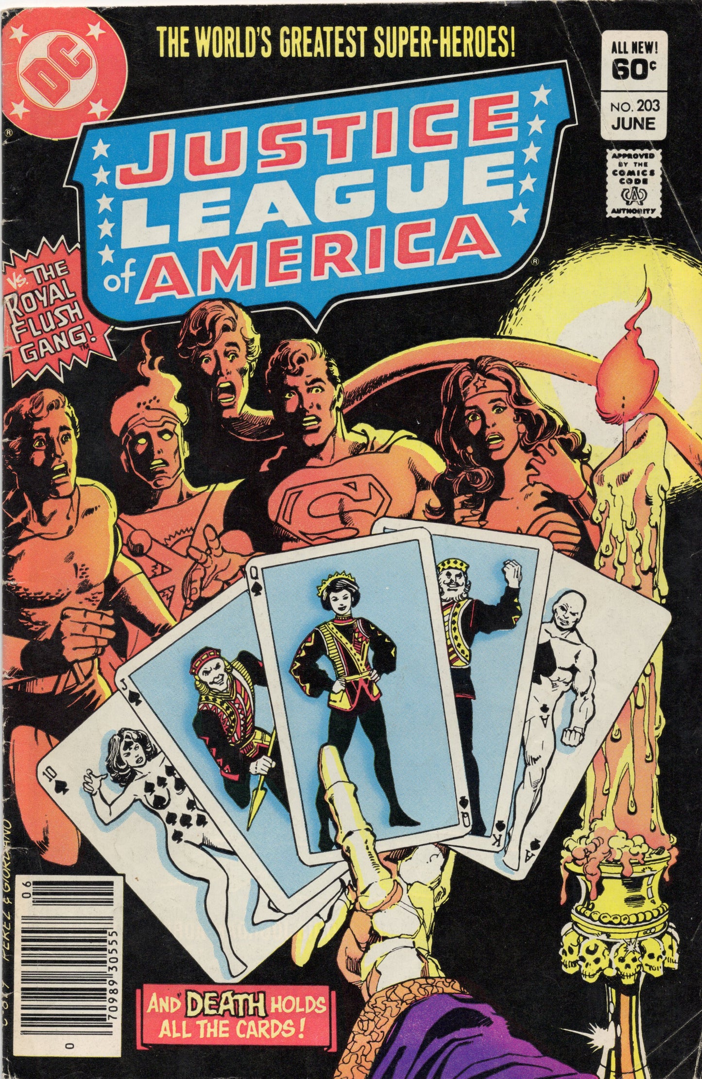 Justice League of America #203 (Newsstand Edition)