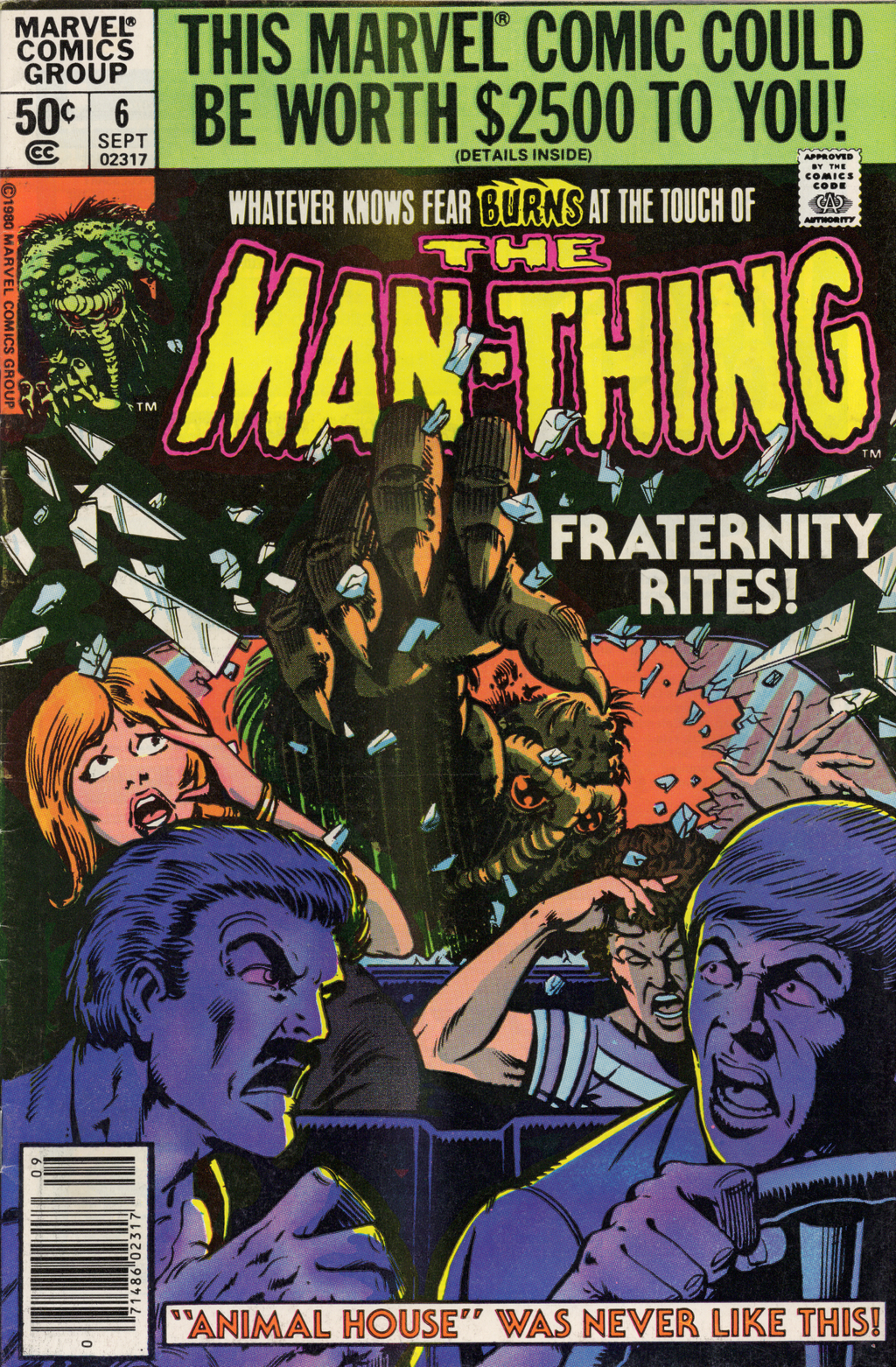 Man-Thing Vol.2 #6 (Newsstand Edition)