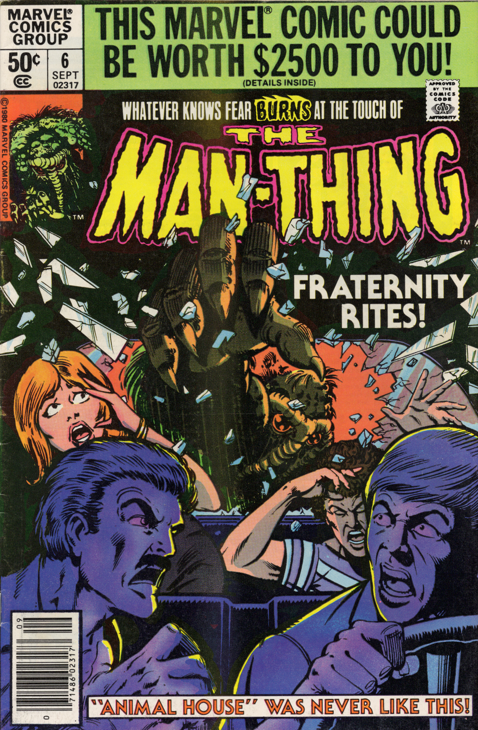 Man-Thing Vol.2 #6 (Newsstand Edition)
