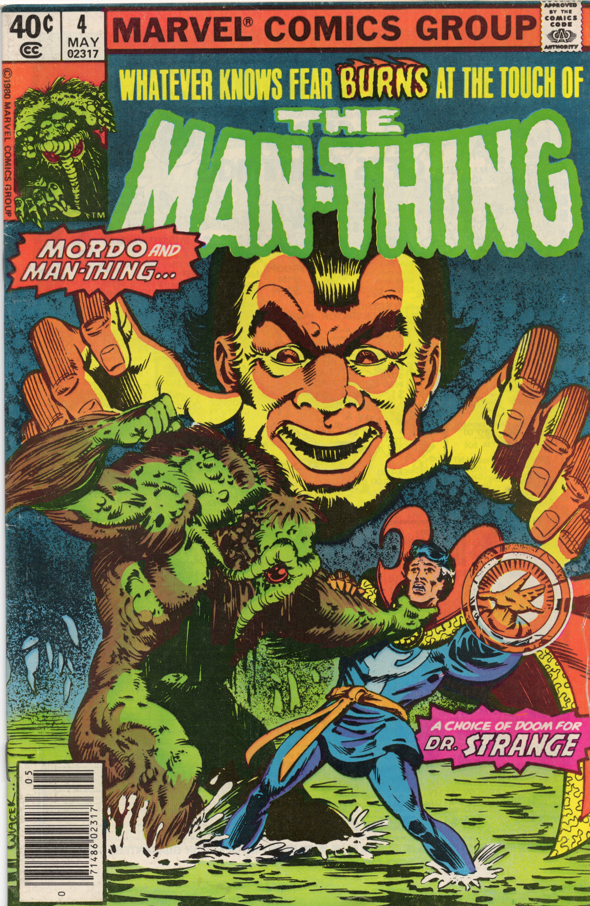 Man-Thing Vol.2 #4 (Newsstand Edition)