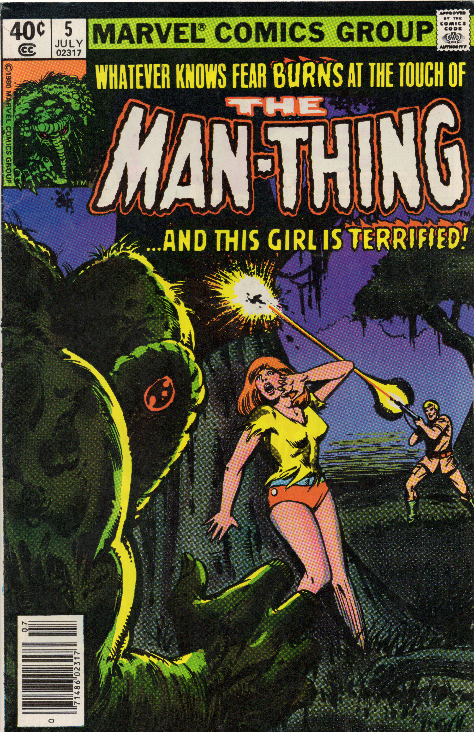Man-Thing Vol.2 #5 (Newsstand Edition)