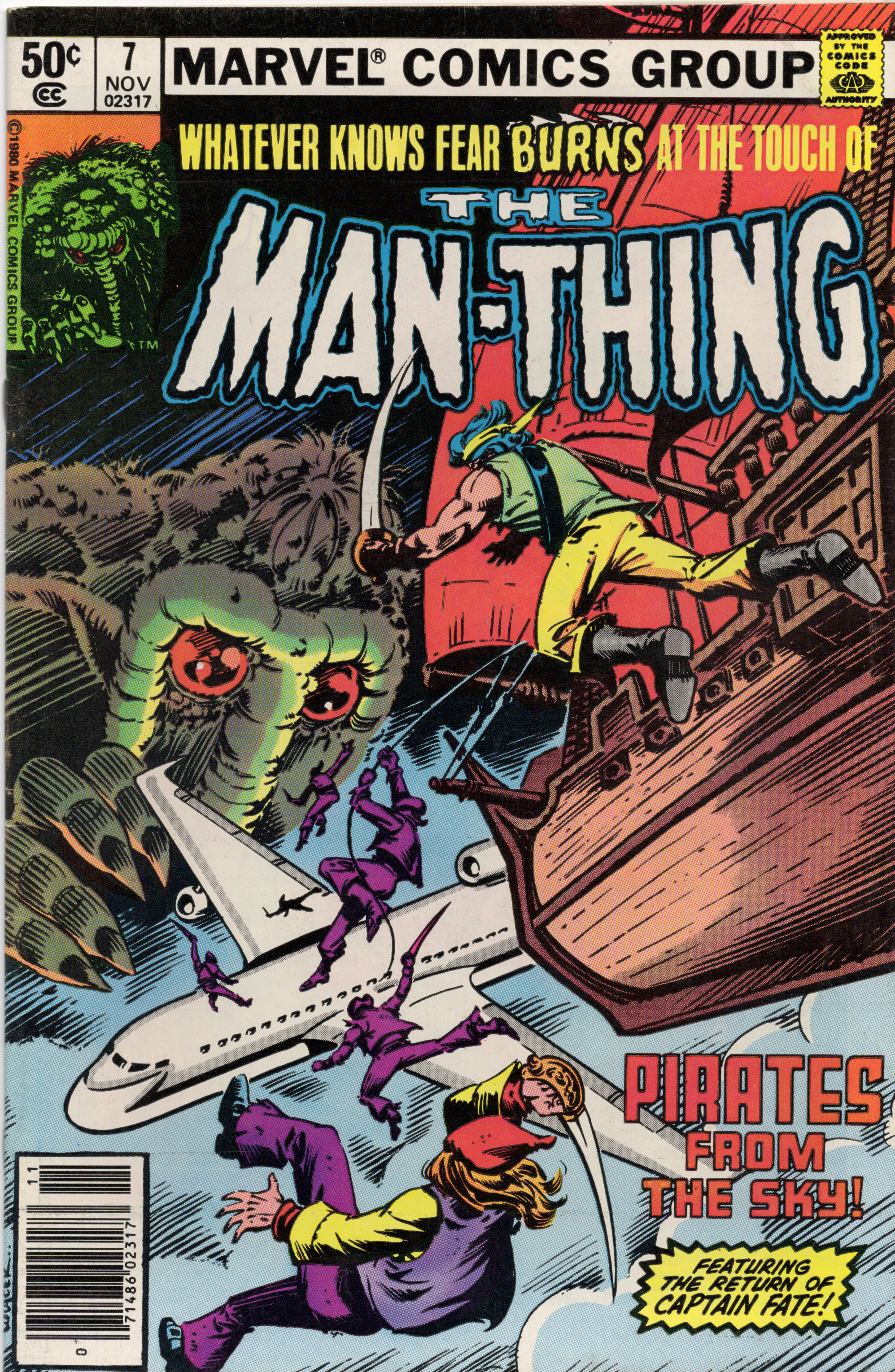 Man-Thing Vol.2 #7 (Newsstand Edition)