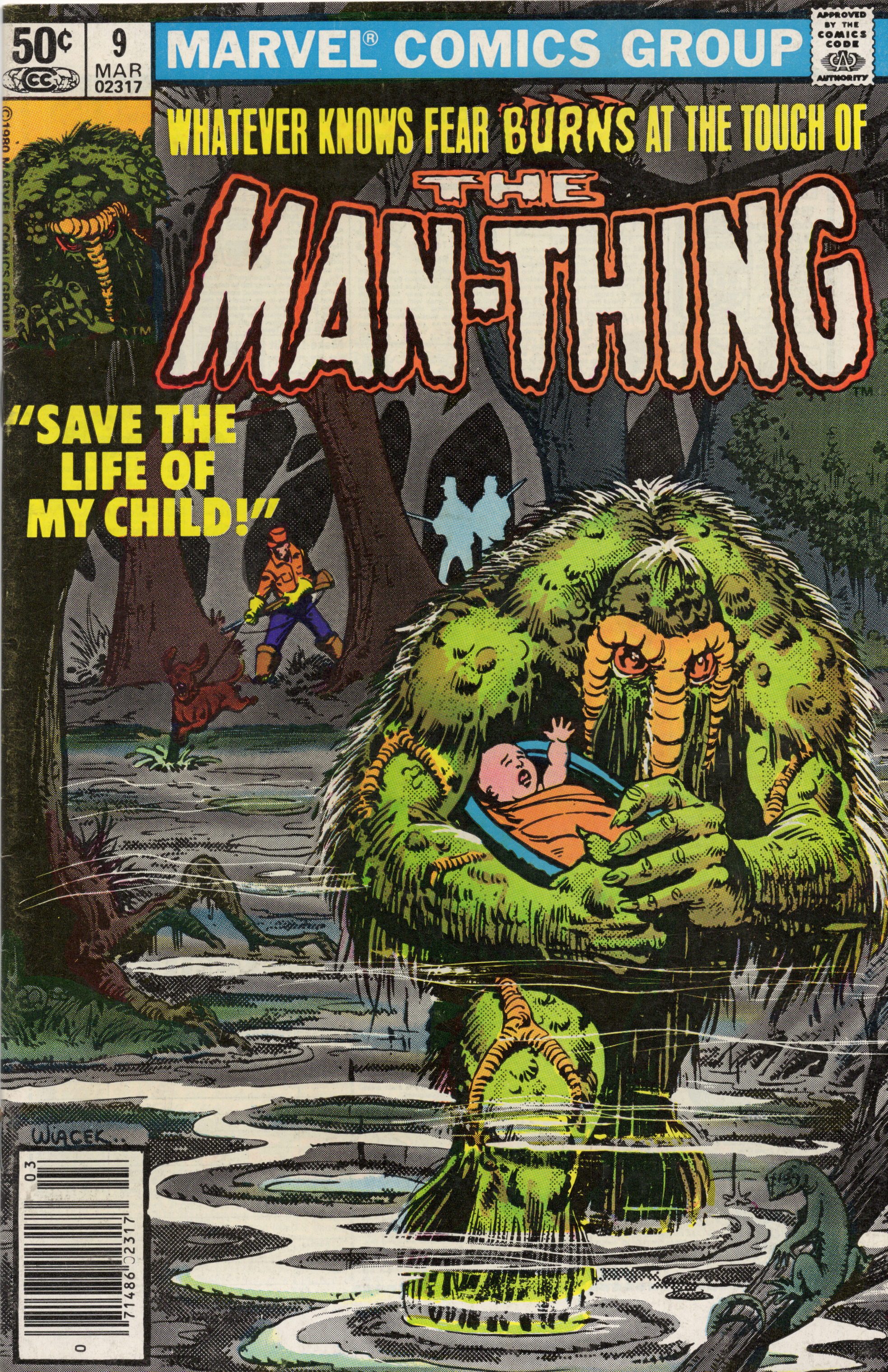 Man-Thing Vol.2 #9 (Newsstand Edition)