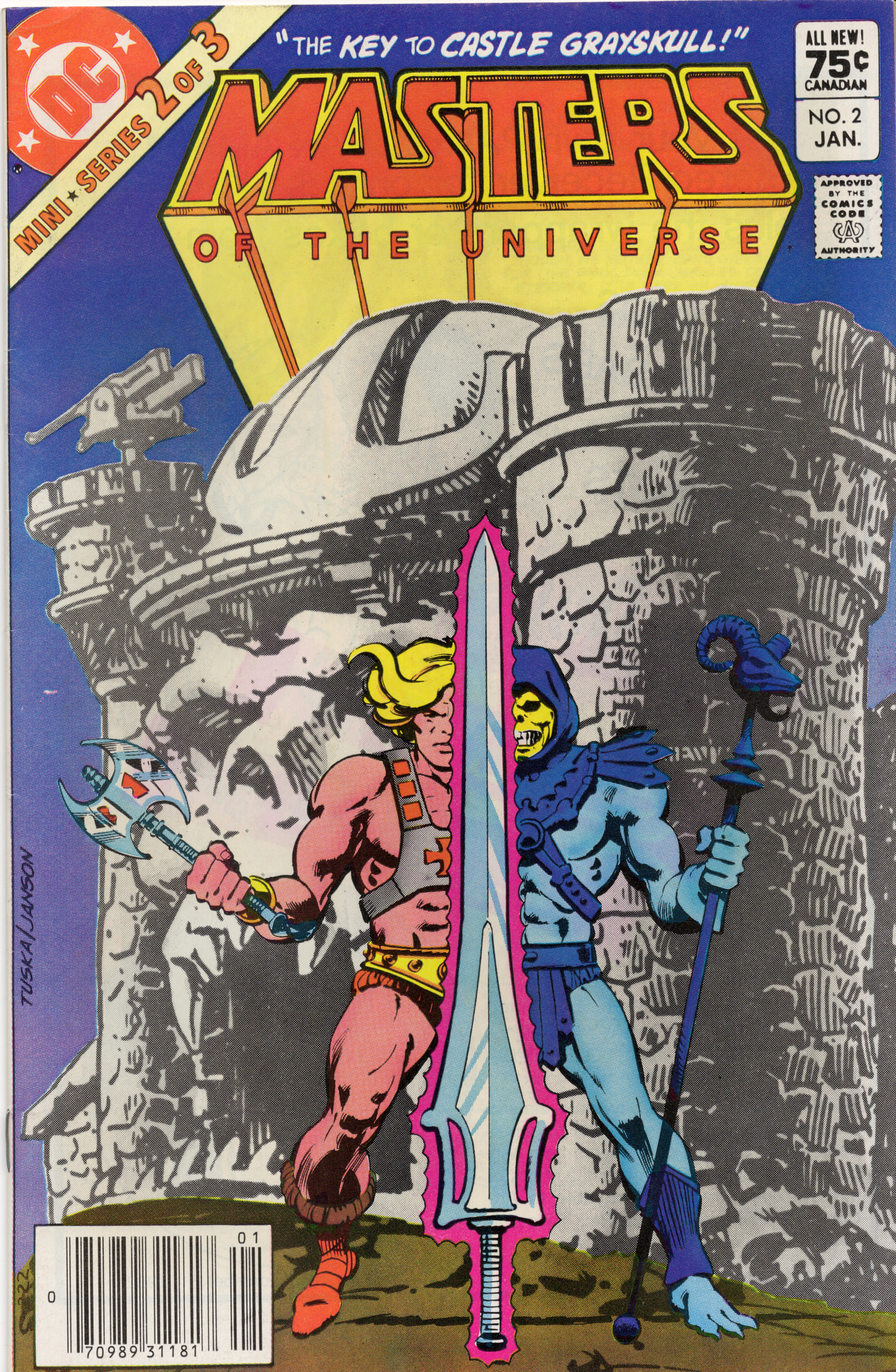 Masters of the Universe #2 (Canadian Price Variant)