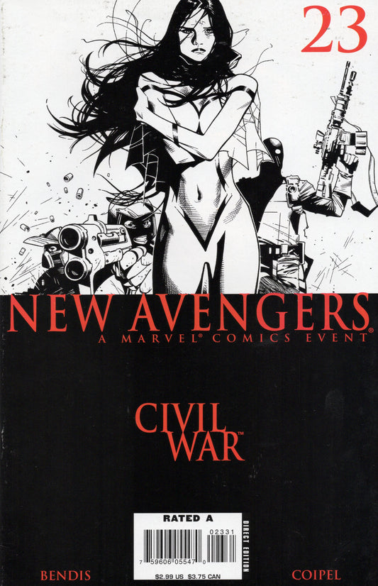 New Avengers Vol.1 #23 (Sketch variant)