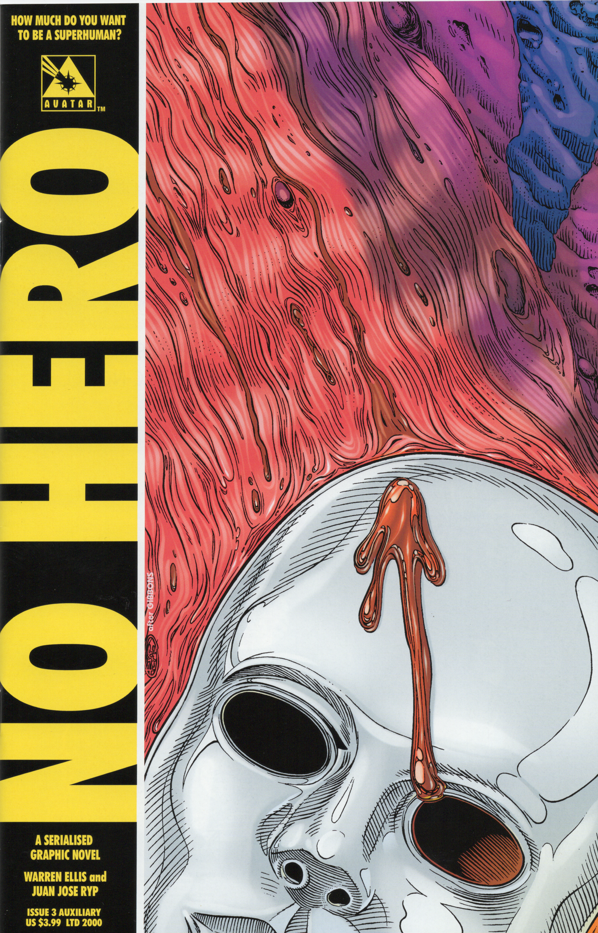 No Hero #3 (Auxiliary Variant)