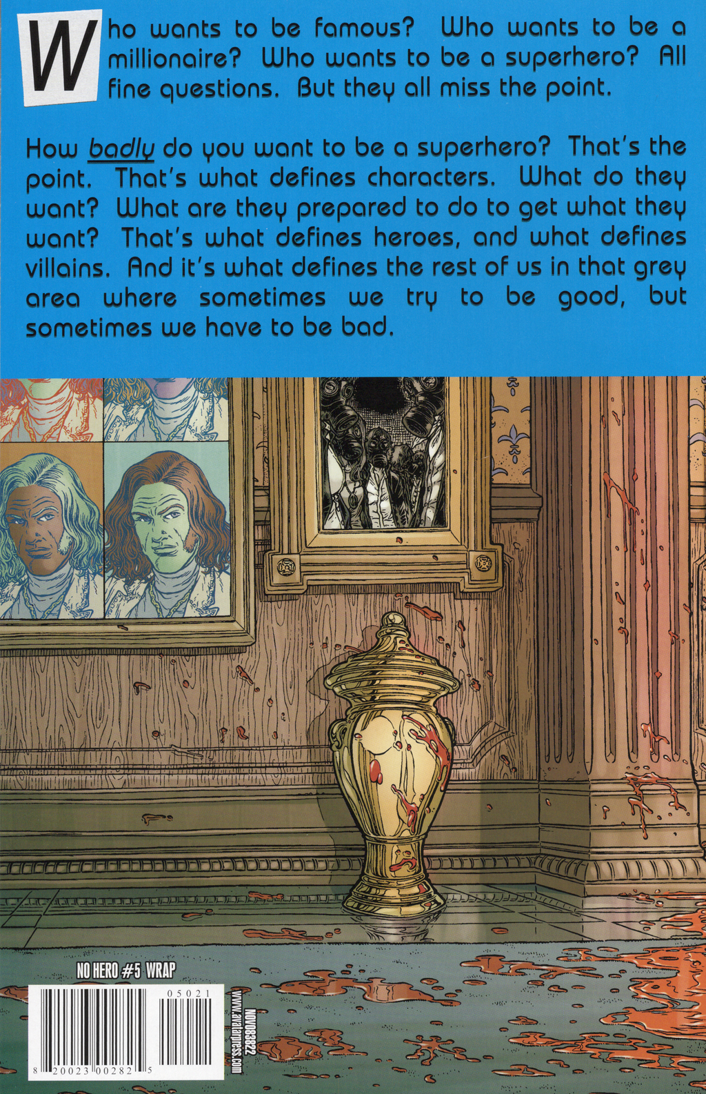 No Hero #5 (Wrap Variant)