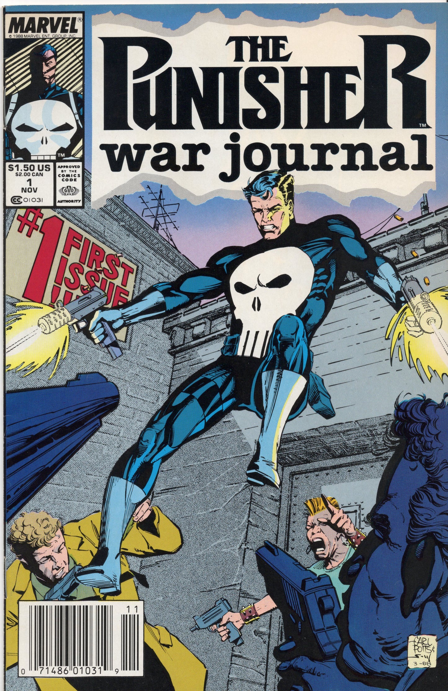 Punisher: War Journal #1 (Newsstand)