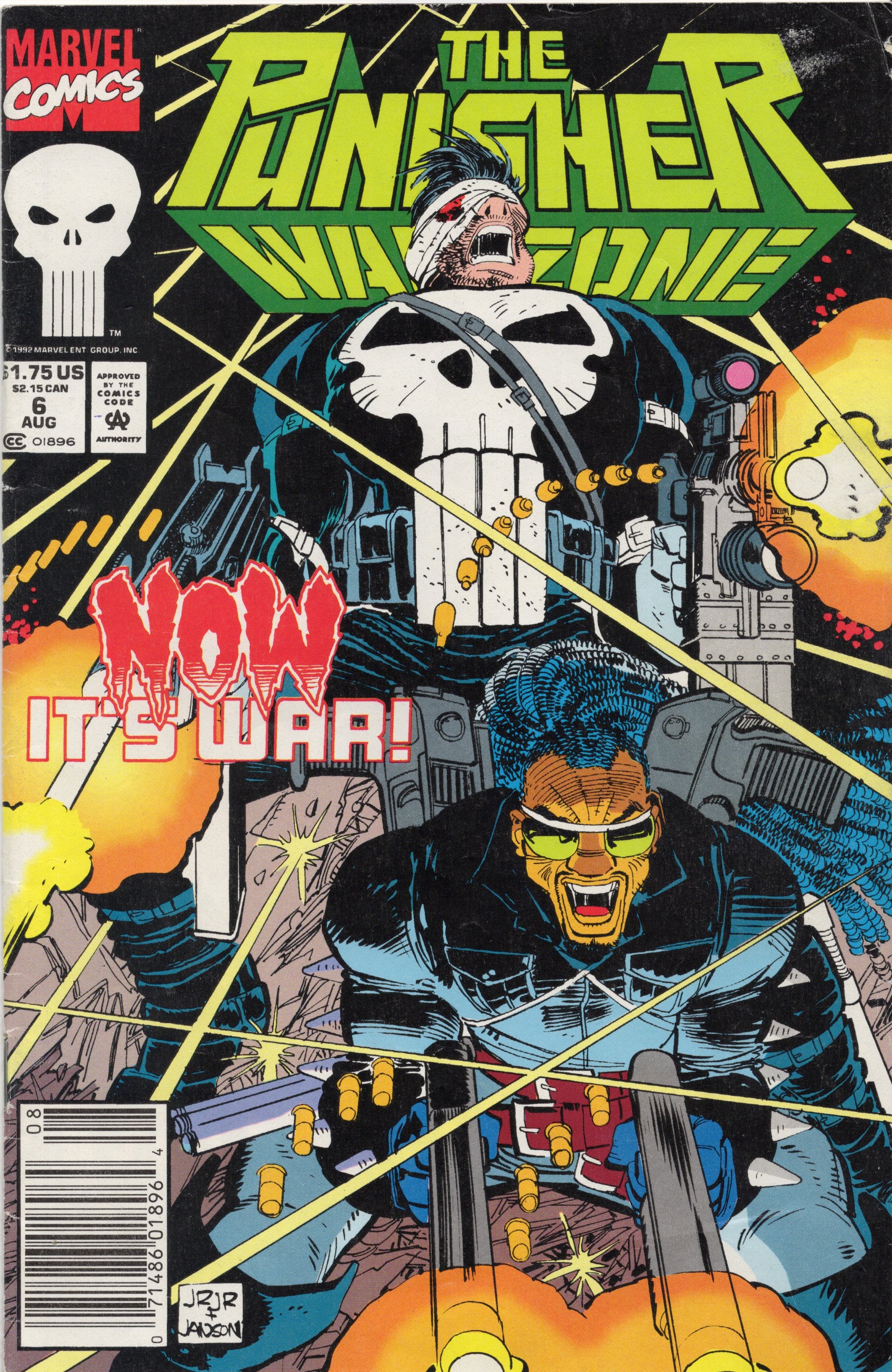 Punisher War Zone #6 (Newsstand)