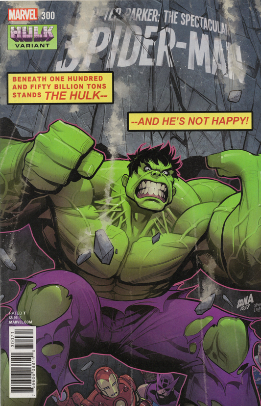 Spectacular Spider-Man #300 (Hulk Variant)