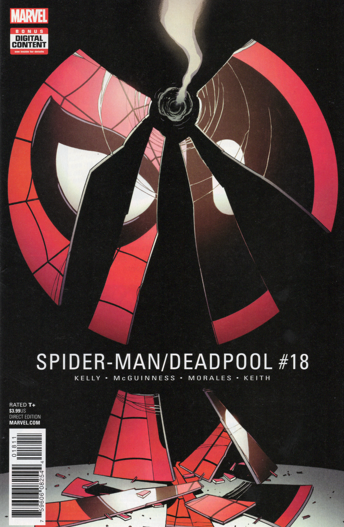 Spider-Man Deadpool issue 18, front view of comic