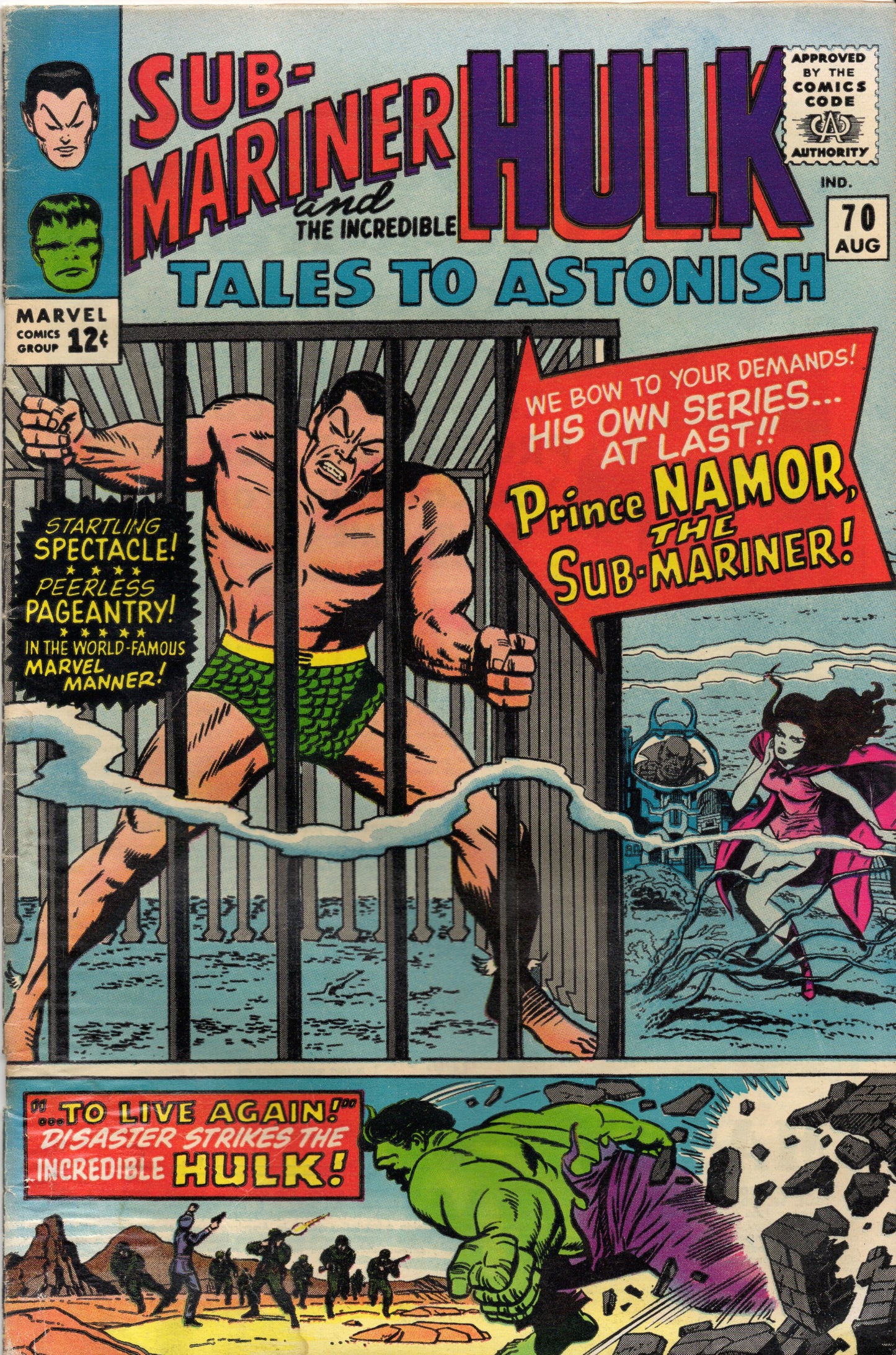 Tales to Astonish #70