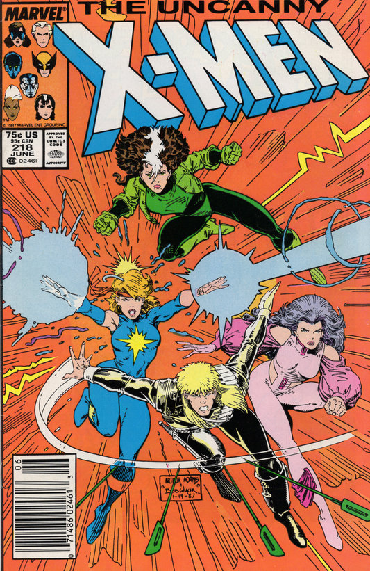 Uncanny X-Men #218 (Newsstand Edition)